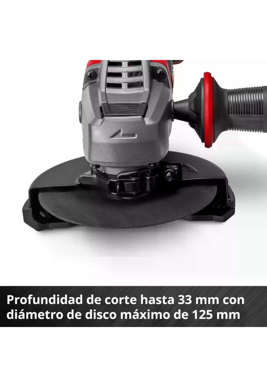 Esmeril Einhell TP-AG 18/125 F Li BL 18V- S/B-C-3