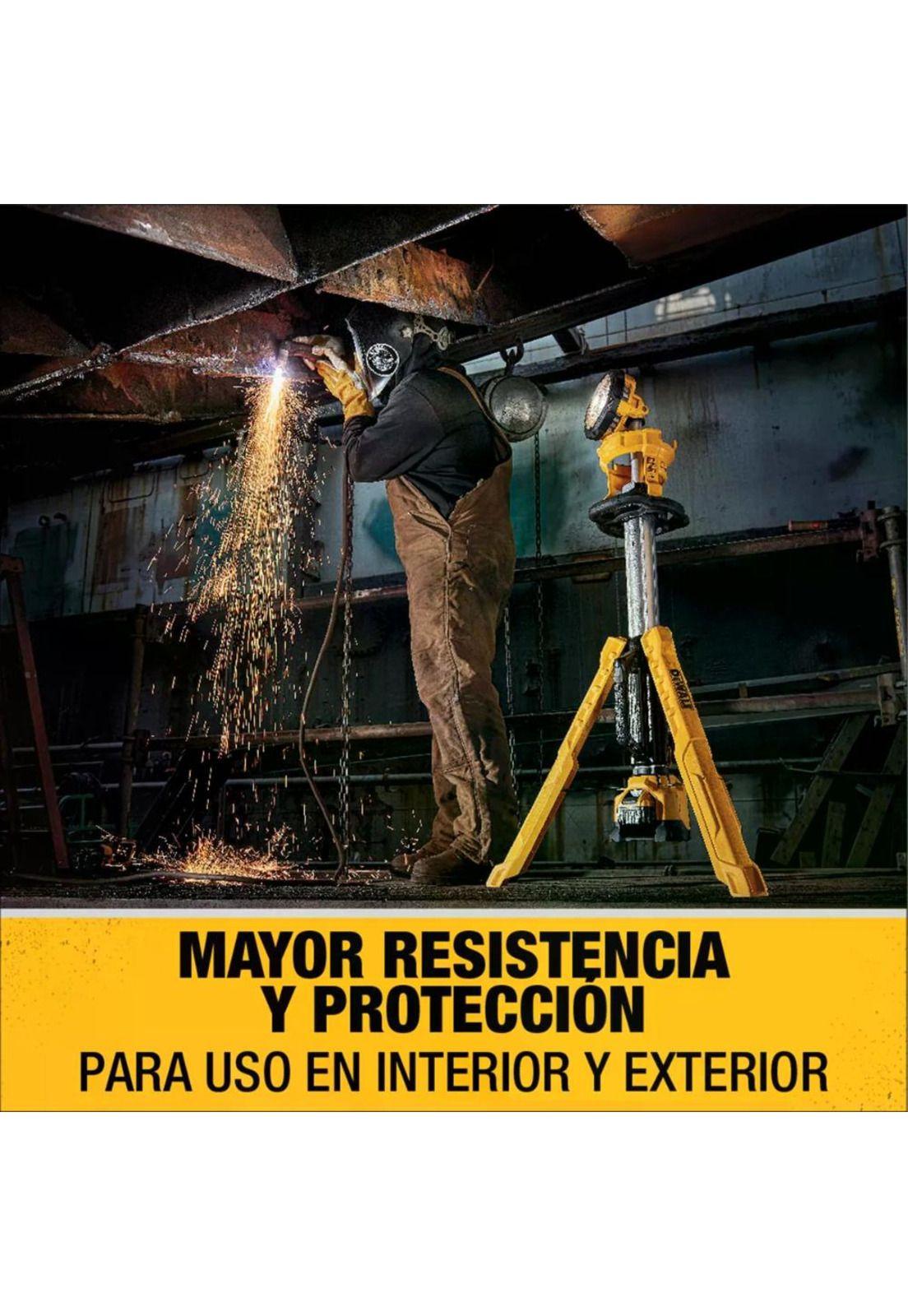 FOCO LED 20V MAX TRIPODE 3 NIV LUZ DEWALT DCL079B-6