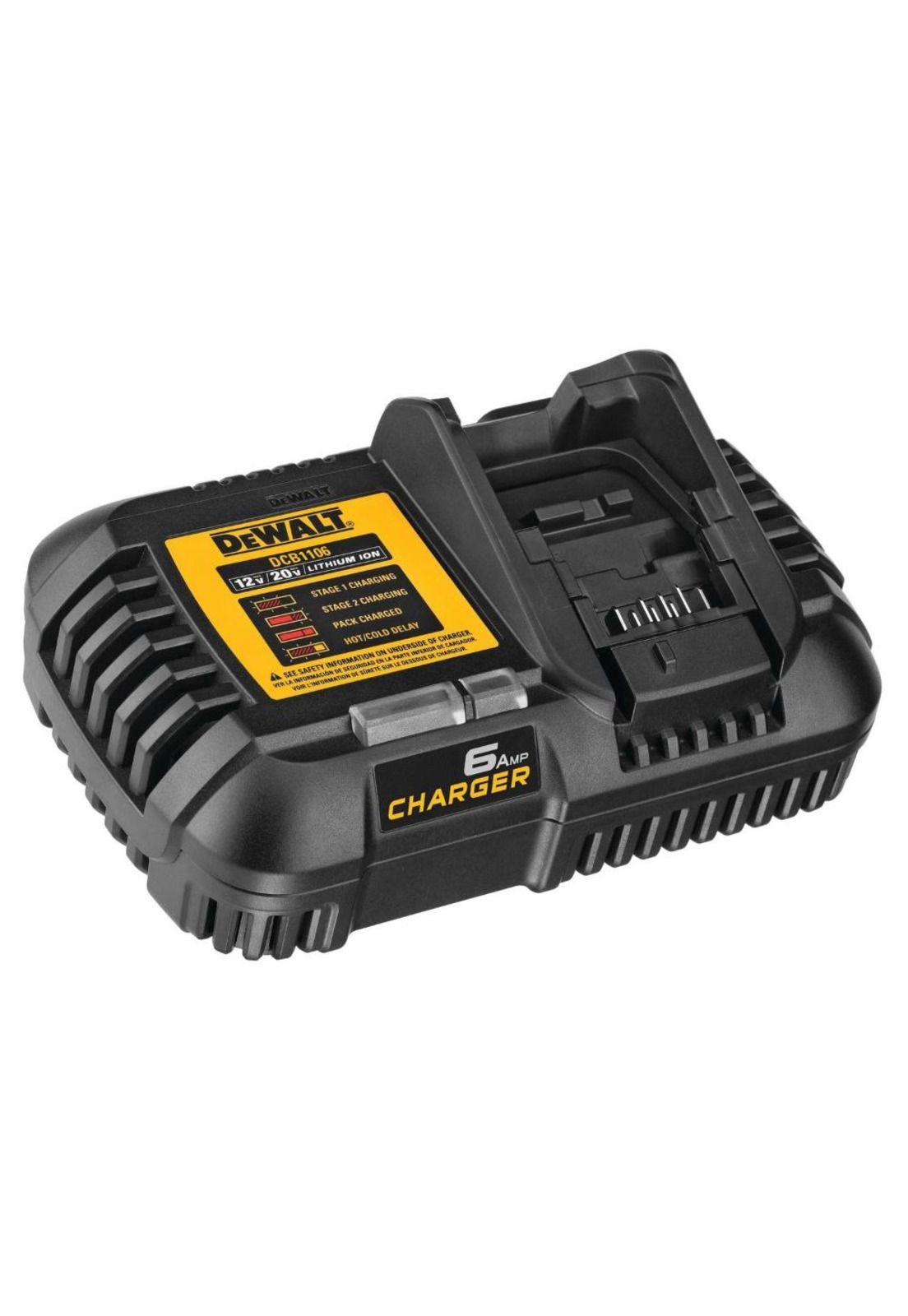 CARGADOR RAPIDO DEWALT DCB1106-B3 FLEXVOLT  12V-20V-60V-2