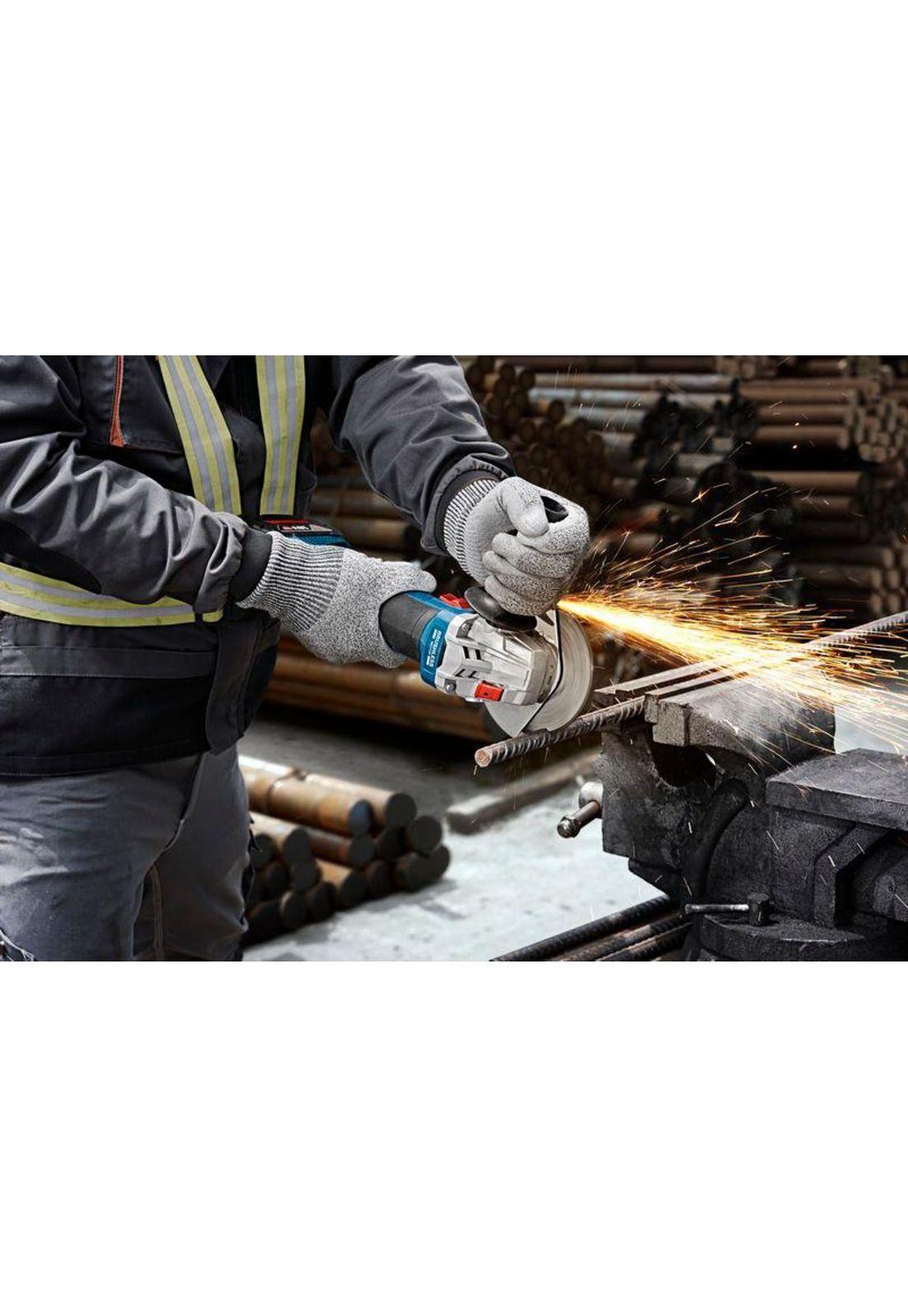 ESMERIL ANGULAR 5" BOSCH GWS 18V-8 PROF SIN BAT NI CARG-2