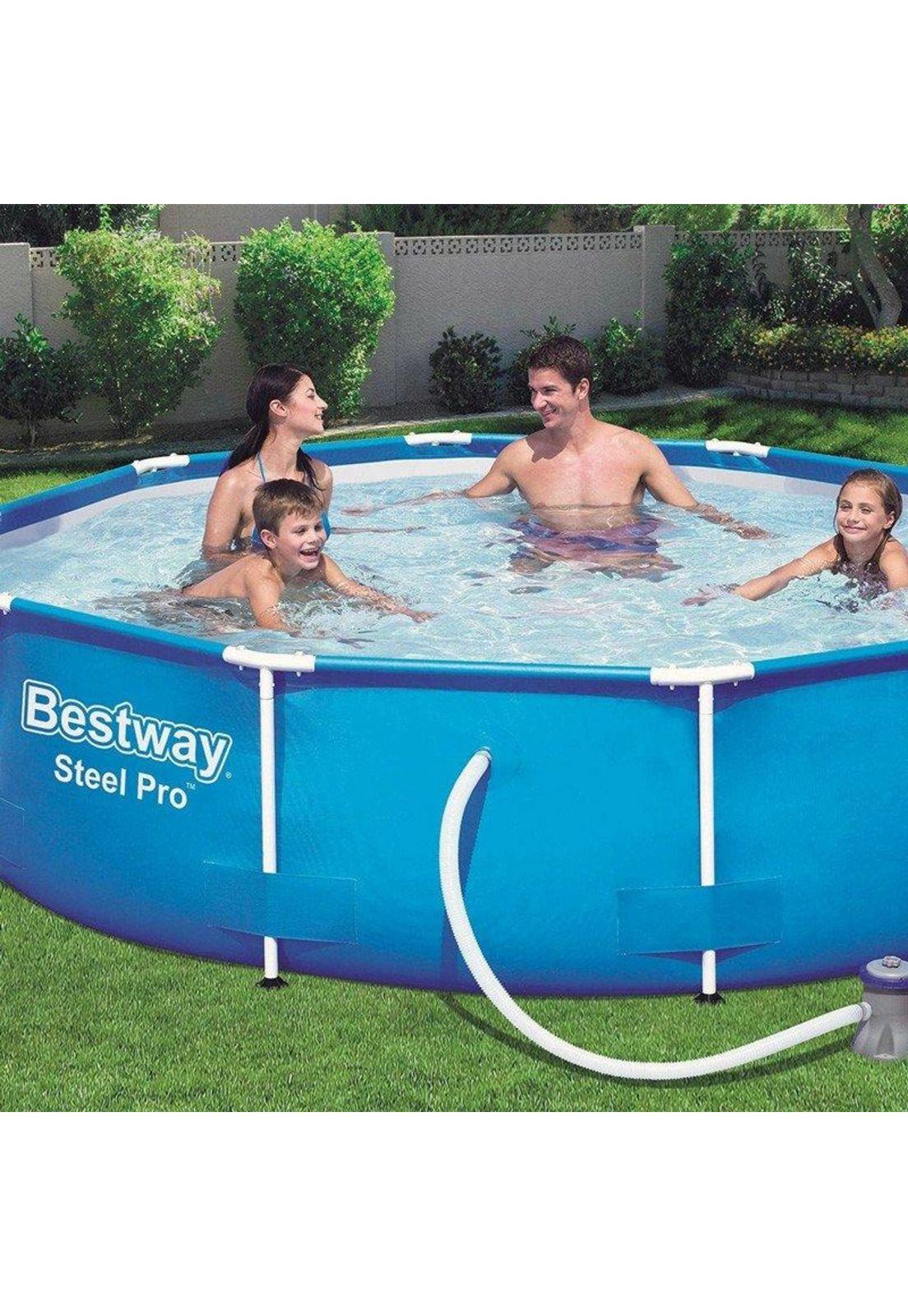 PISCINA BESTWAY REDONDA STEEL PRO 3.66M X 76CM-1