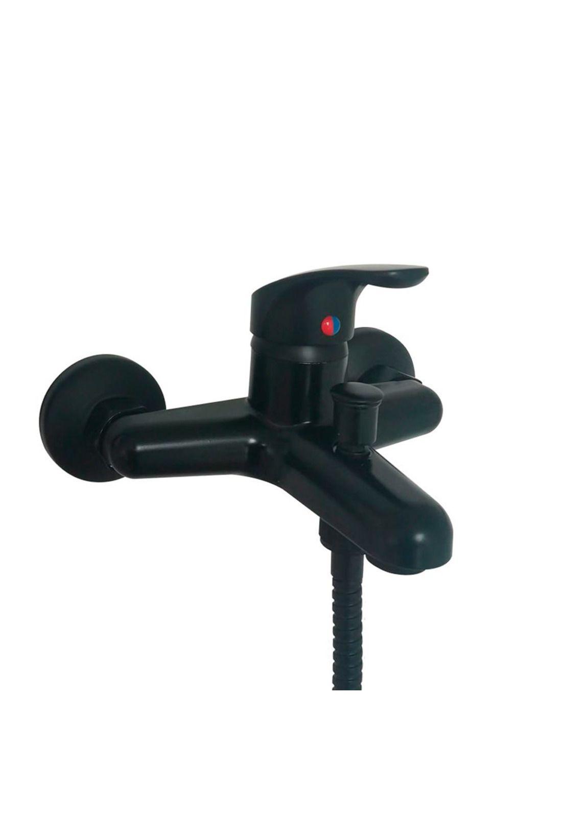 MONOMANDO DUSCHY ABS EKO BLACK MATTE P/TINA/DUCHA-3