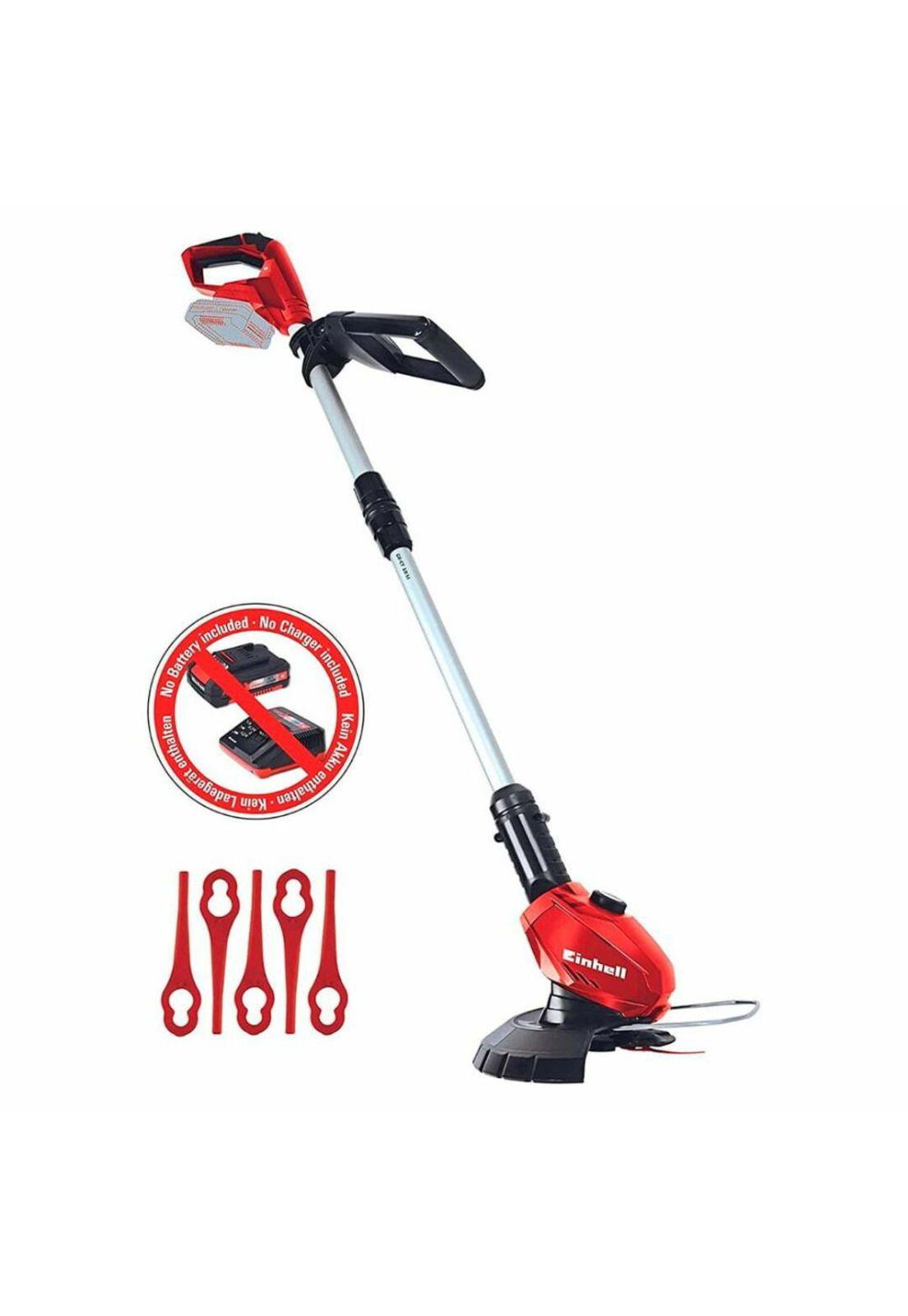 ORILLADORA INALAMBRICA EINHELL GE-CT 18 LI + 20 CUCHI PLAST-2