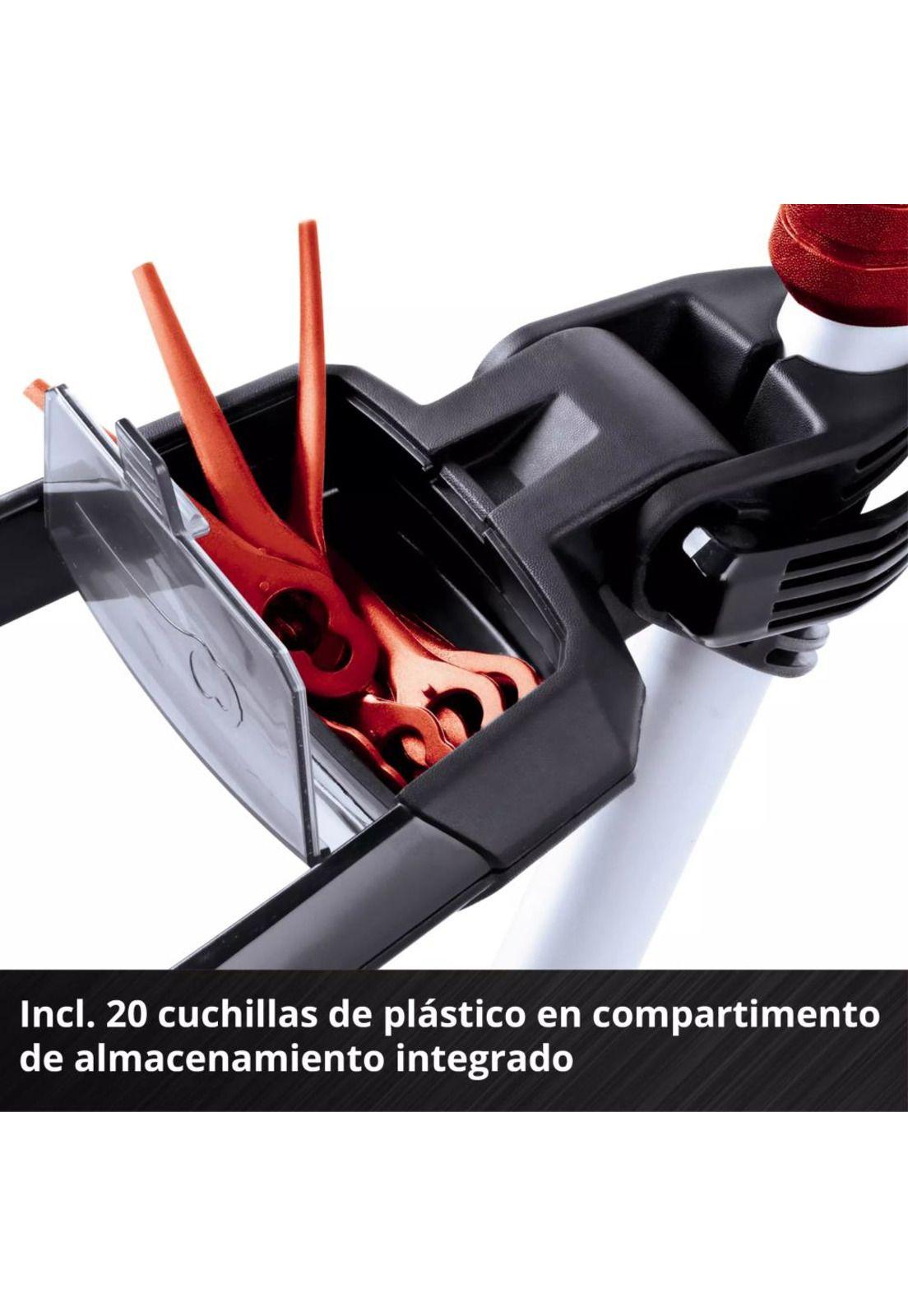 ORILLADORA INALAMBRICA EINHELL GE-CT 18 LI + 20 CUCHI PLAST-3