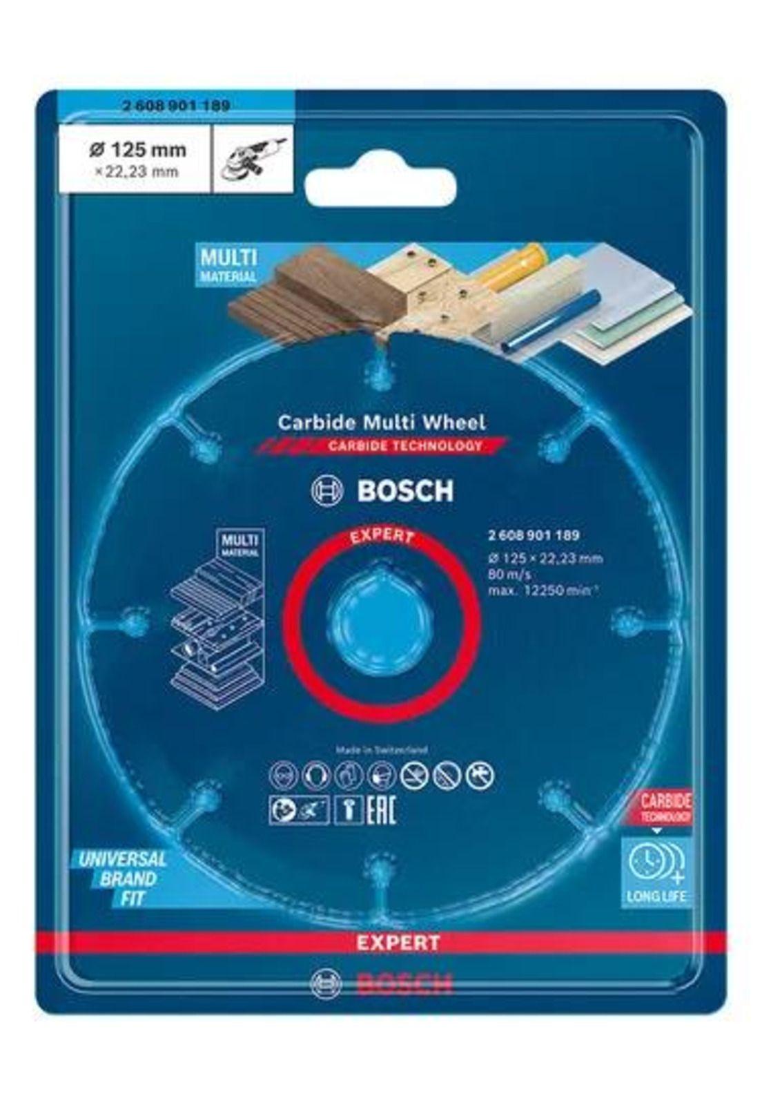 DISCO CORTE MADERA 5" BOSCH EXPERT MULTIWHEEL-1