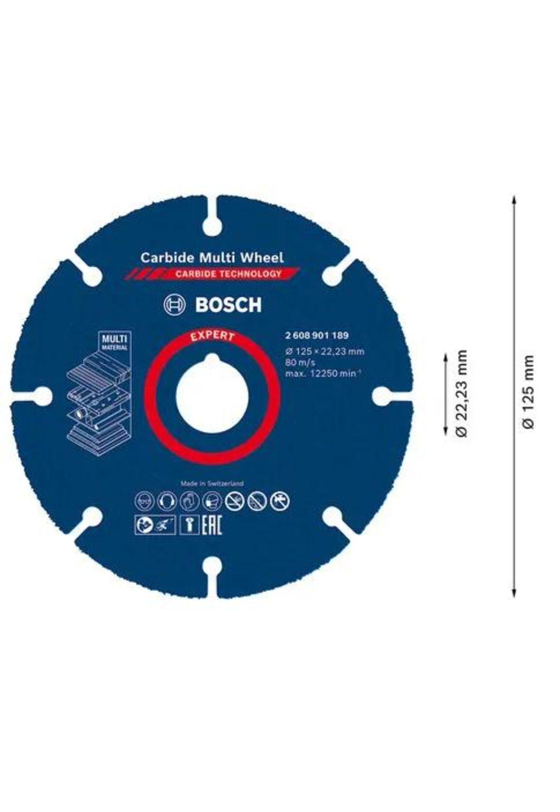 DISCO CORTE MADERA 5" BOSCH EXPERT MULTIWHEEL-2