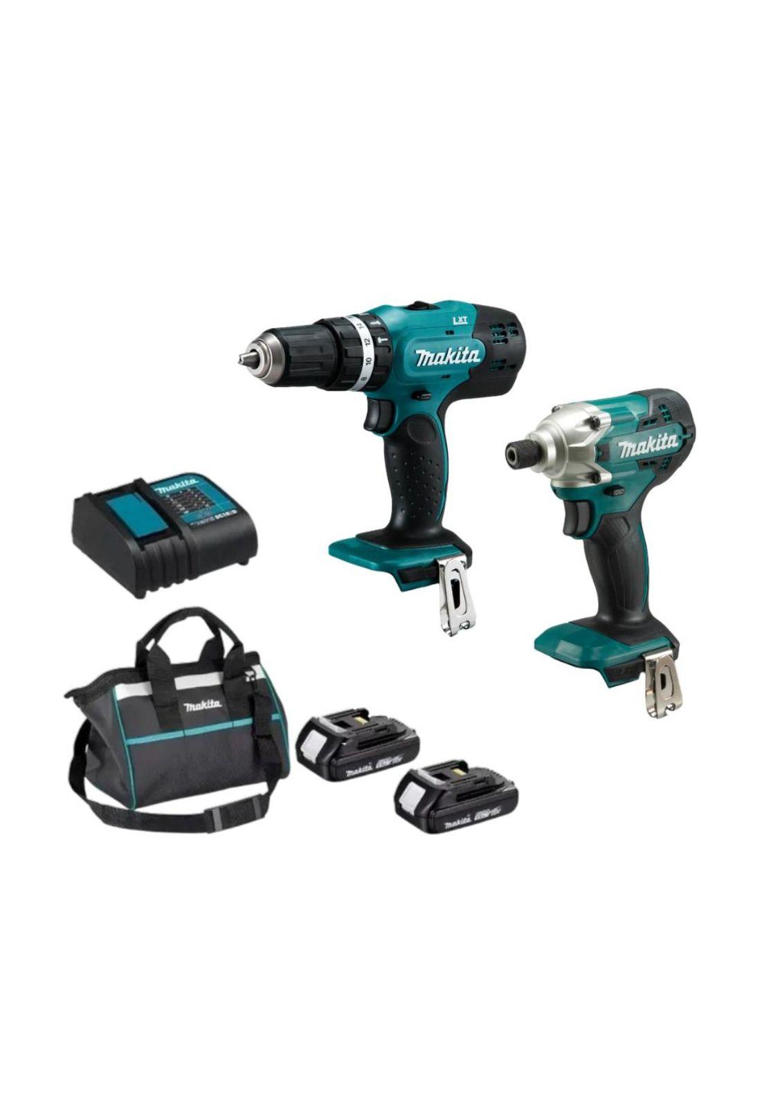 Kit Makita Dlx2336syx Taladro Percutor+ Atornillador Impacto-5