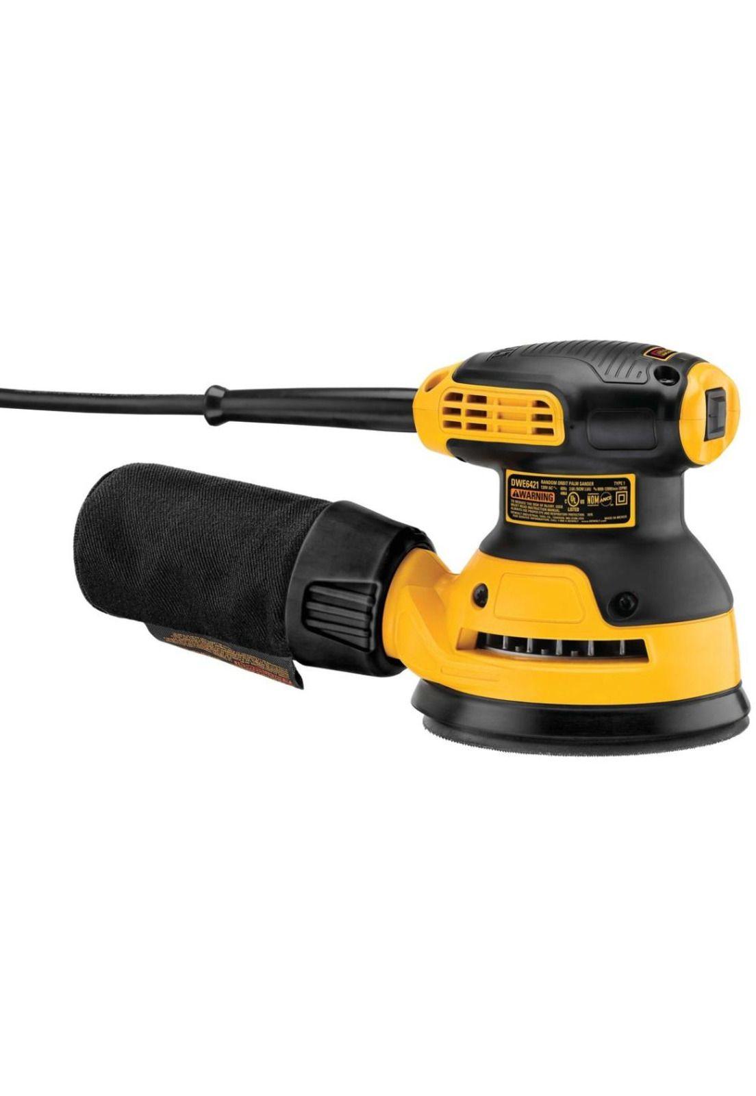 LIJADORA ROTO-ORBITAL DEWALT DWE6421-B2 5" 275W-2