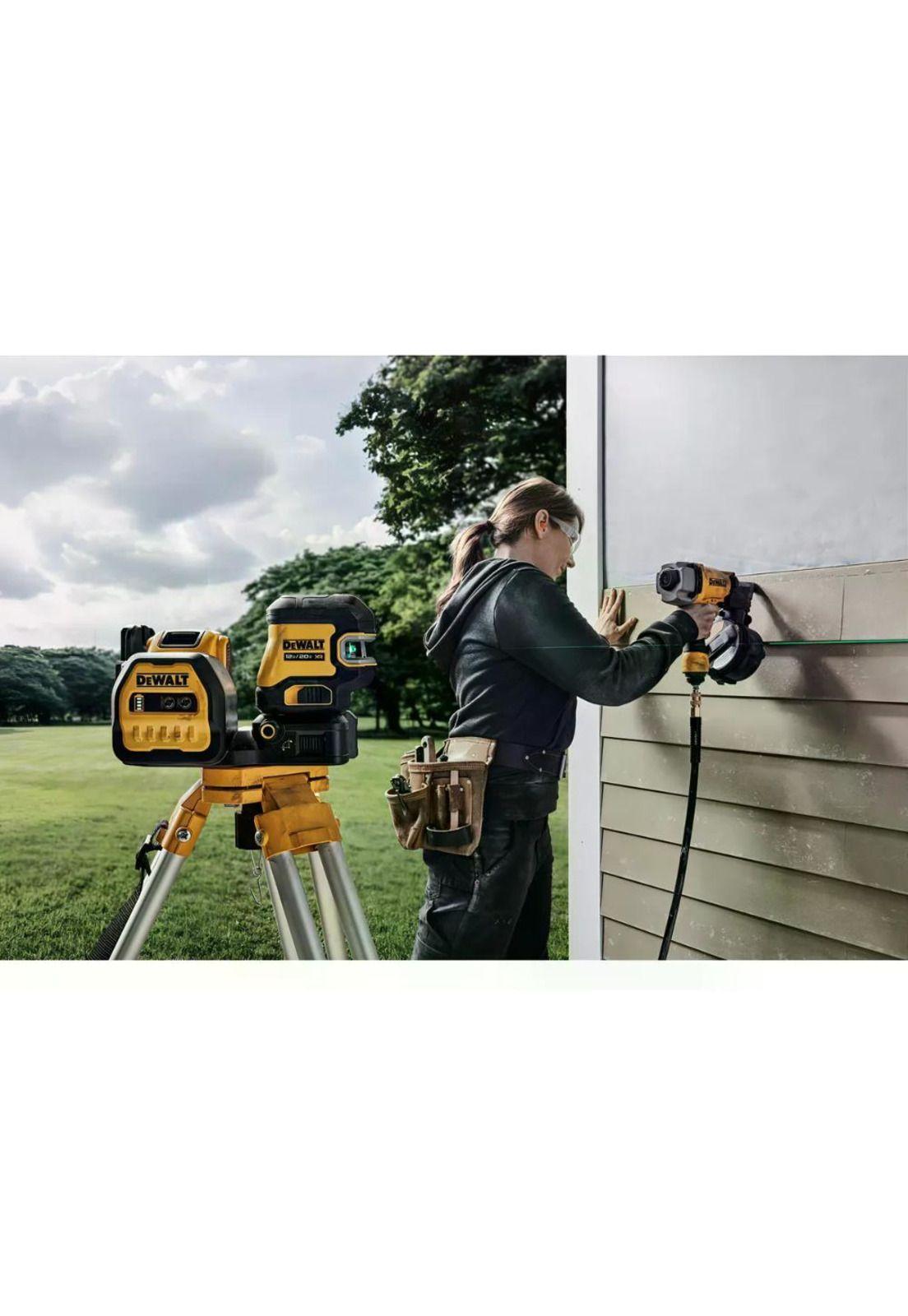 NIVEL LASER DEWALT 20V VERDE S/B-C DCLE34220GB-5