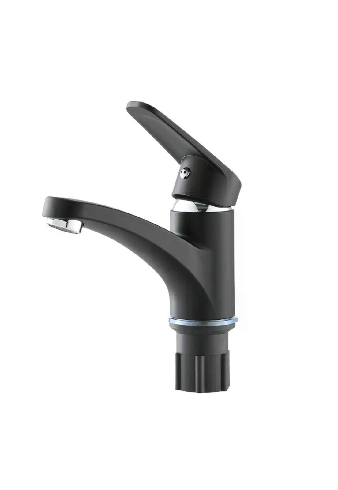 MONOMANDO DUSCHY ABS EKO BLACK MATTE PLUS LAVAMANO-6