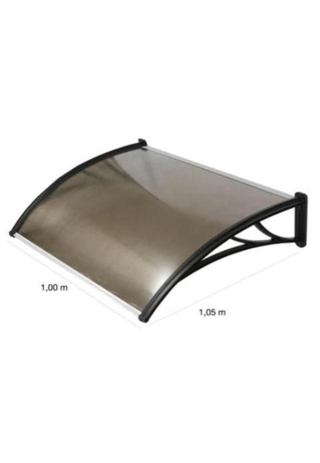 ALERO POLICARBONATO CURVO BRONCE DVP 1,0X1,05MTS-2