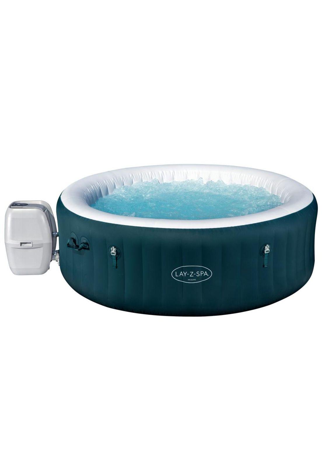SPA JACUZZI INFLABLE BESTWAY MIAMI AIRJET  6 PERSONAS 1.96 x 66-4