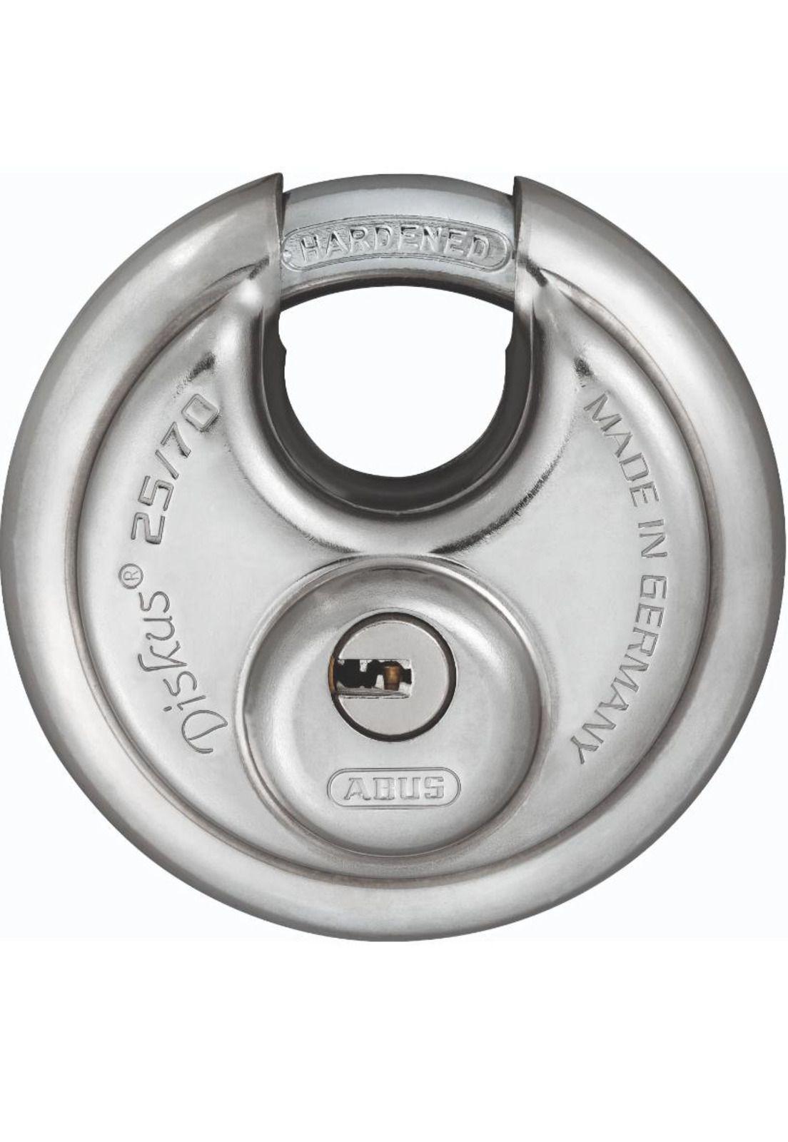 CANDADO DISKUS 25/70 LLAVE DE DISCOS ABUS-0