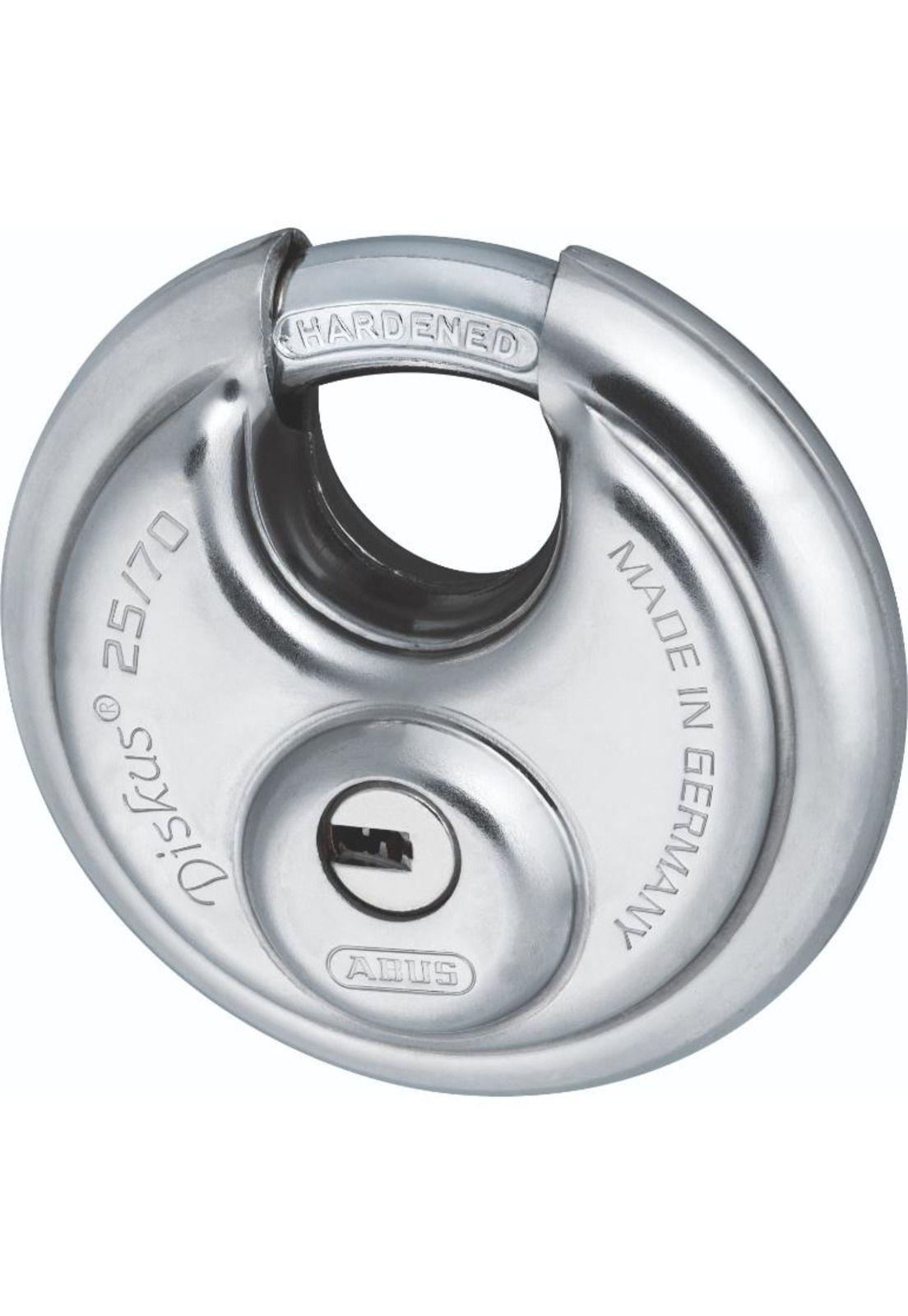 CANDADO DISKUS 25/70 LLAVE DE DISCOS ABUS-1