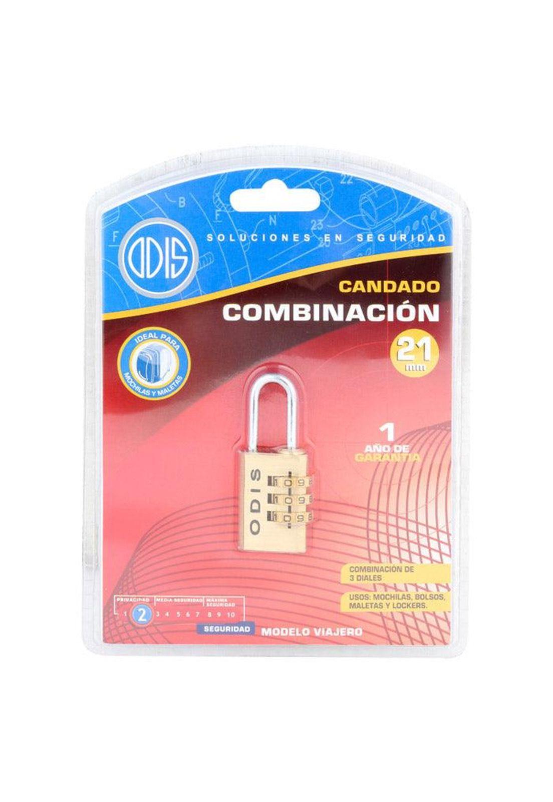 CANDADO ODIS VIAJERO 21-5