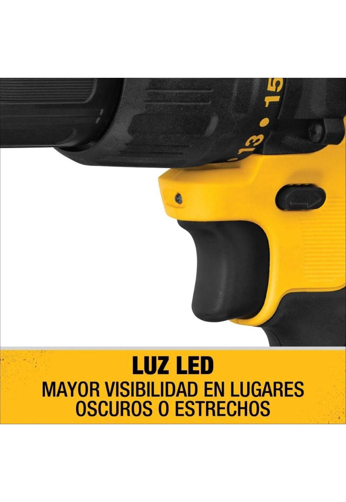Kit Taladro Percutor + Atorn. Impacto Dewalt Dck223D2-3