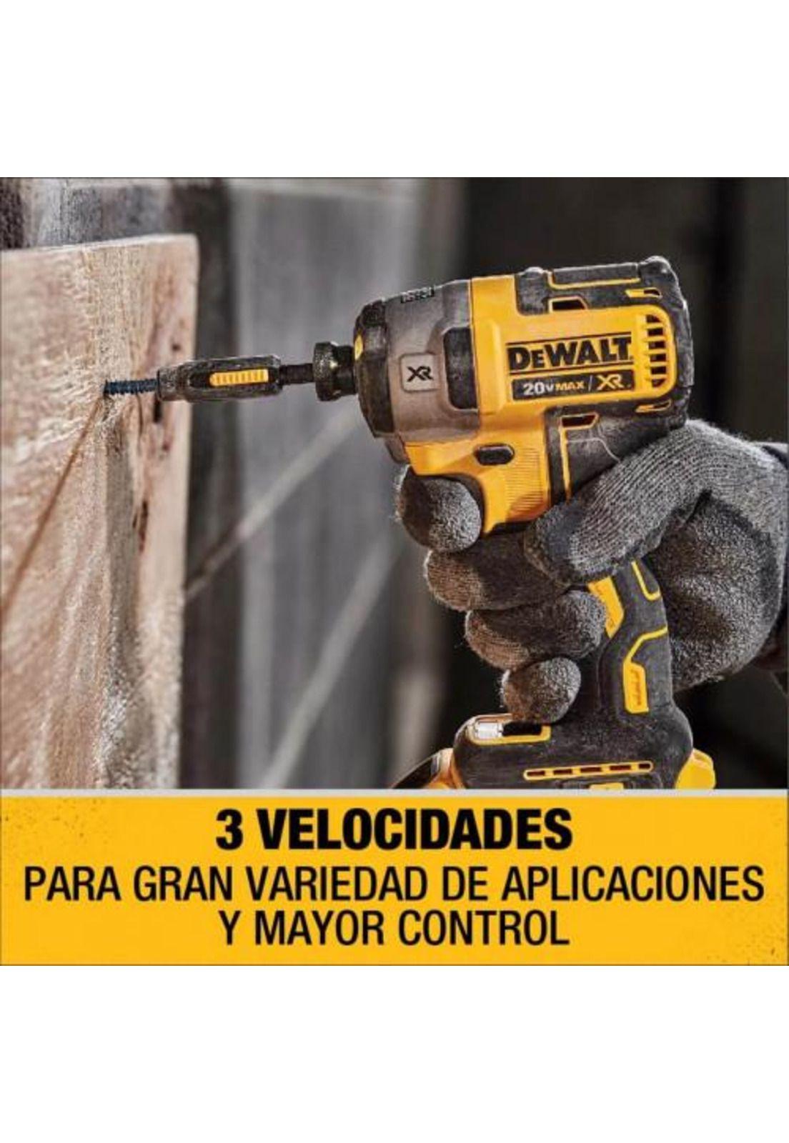 Kit Taladro Percutor + Atorn. Impacto Dewalt Dck223D2-6