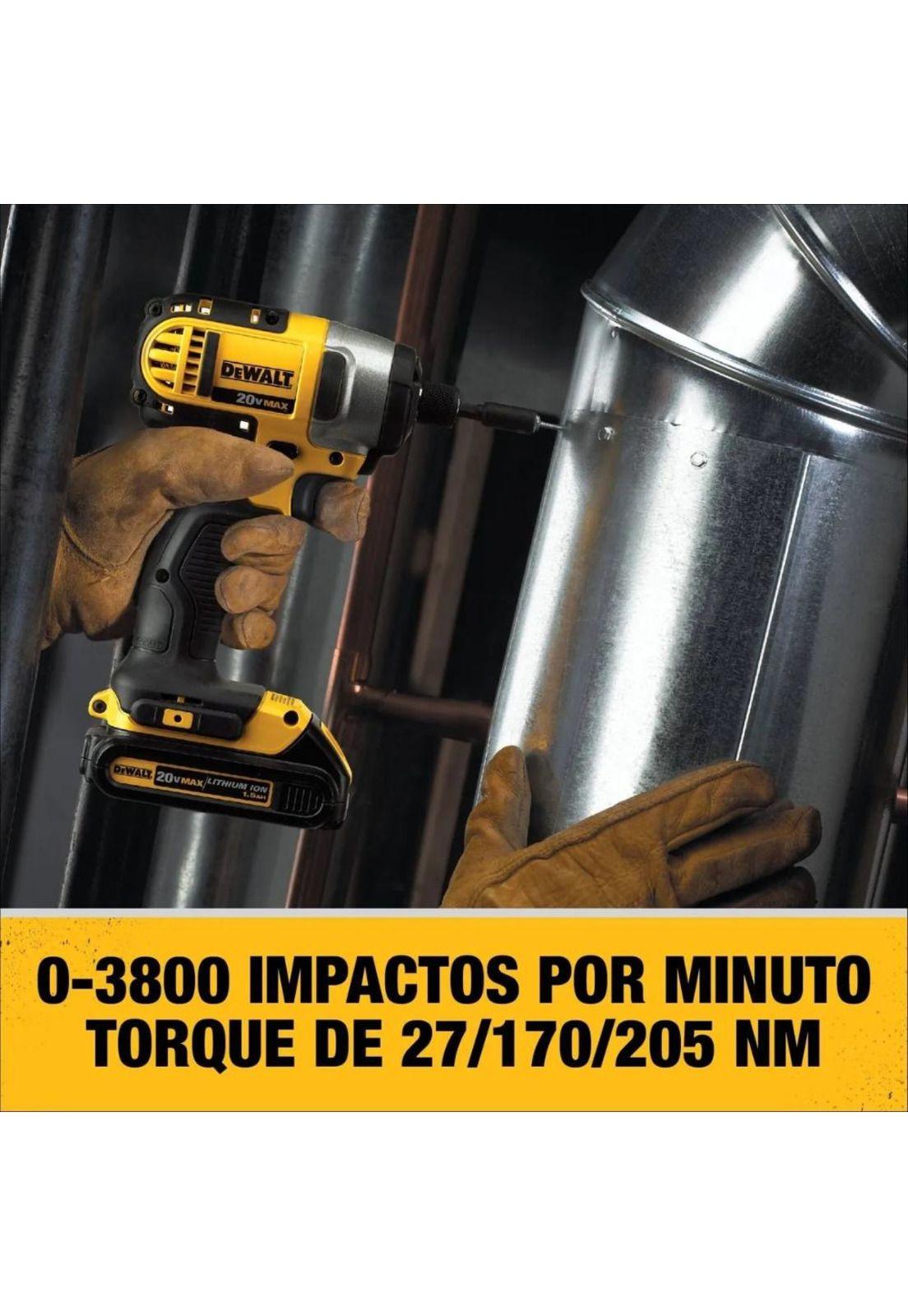 Kit Taladro Percutor + Atorn. Impacto Dewalt Dck223D2-7