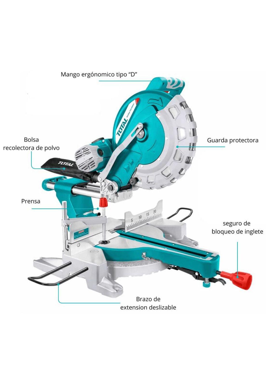 INGLETEADORA TELESCOPICA 12" TOTAL 2400W TS42183057-2