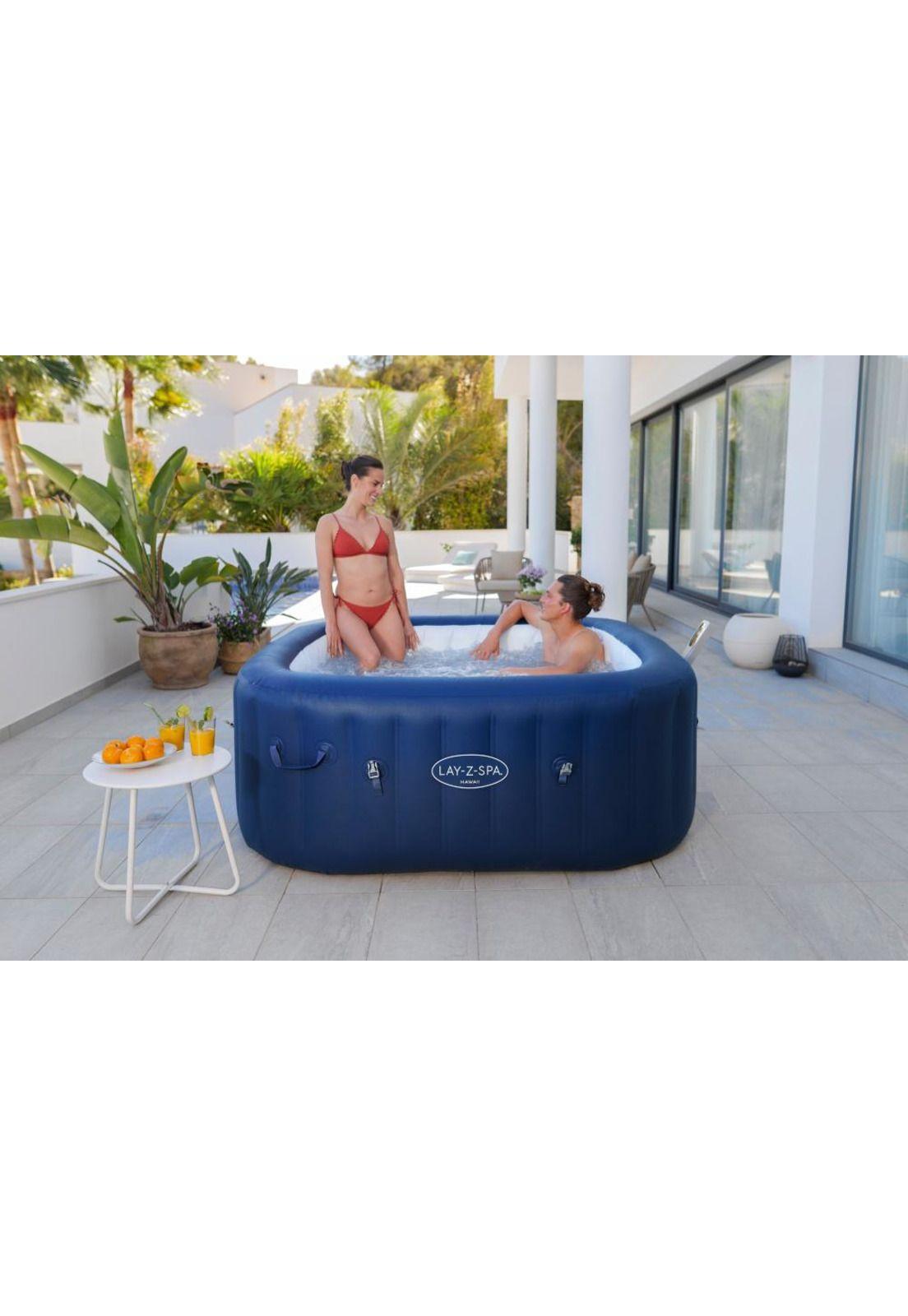 SPA JACUZZI INFLABLE BESTWAY HAWAII AIRJET 6 PERSONAS 180 x 180 x 71-7