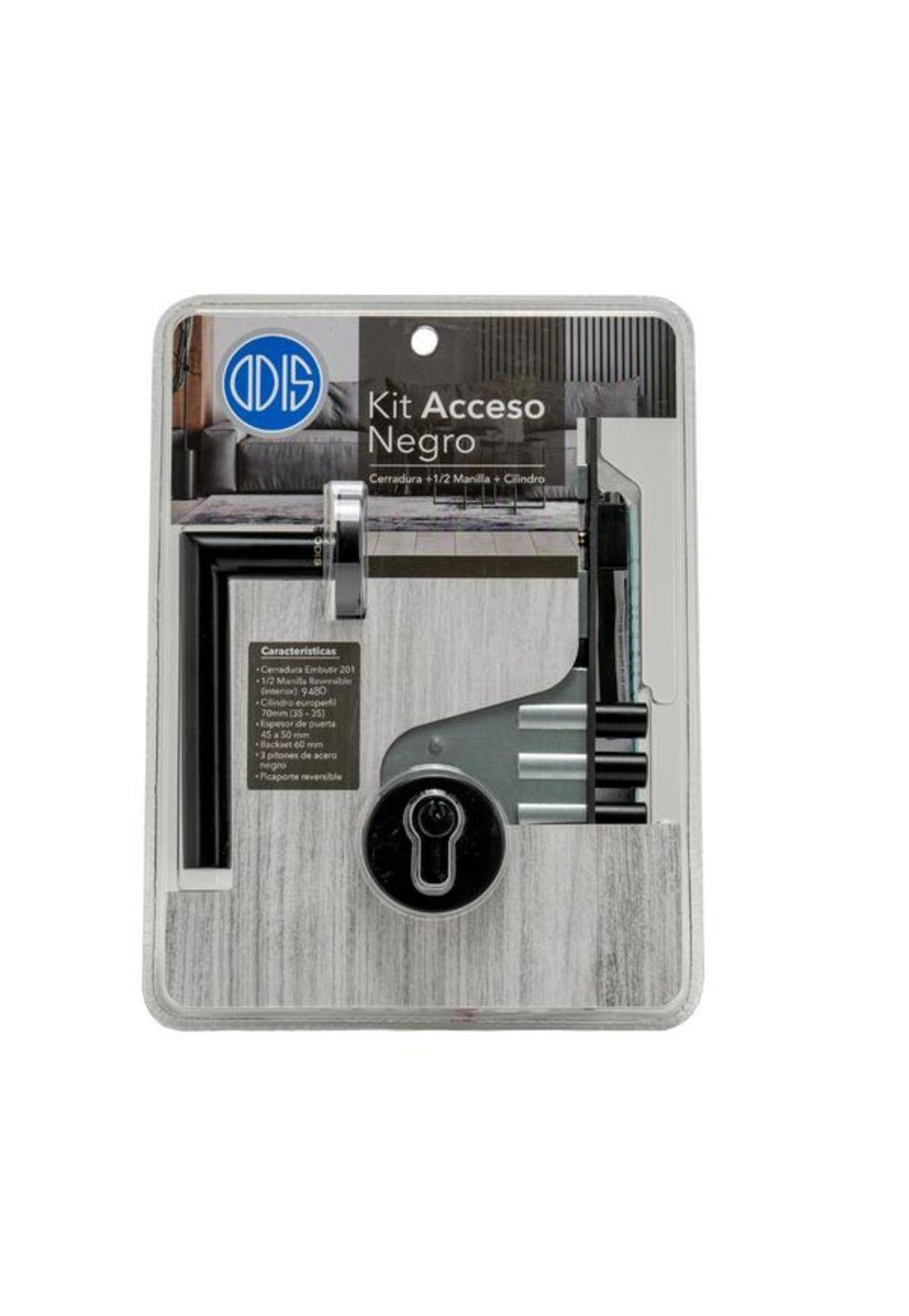 CERRADURA EMB.201-80 ODIS LLAV/LLA MANIL 9480-NEGR-2