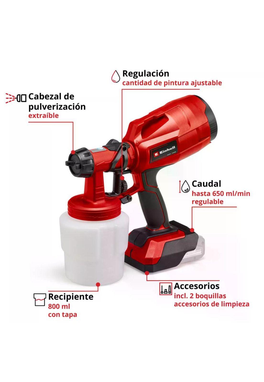 PISTOLA DE PINTAR EINHELL TC-SY 18/60 SOLO-3