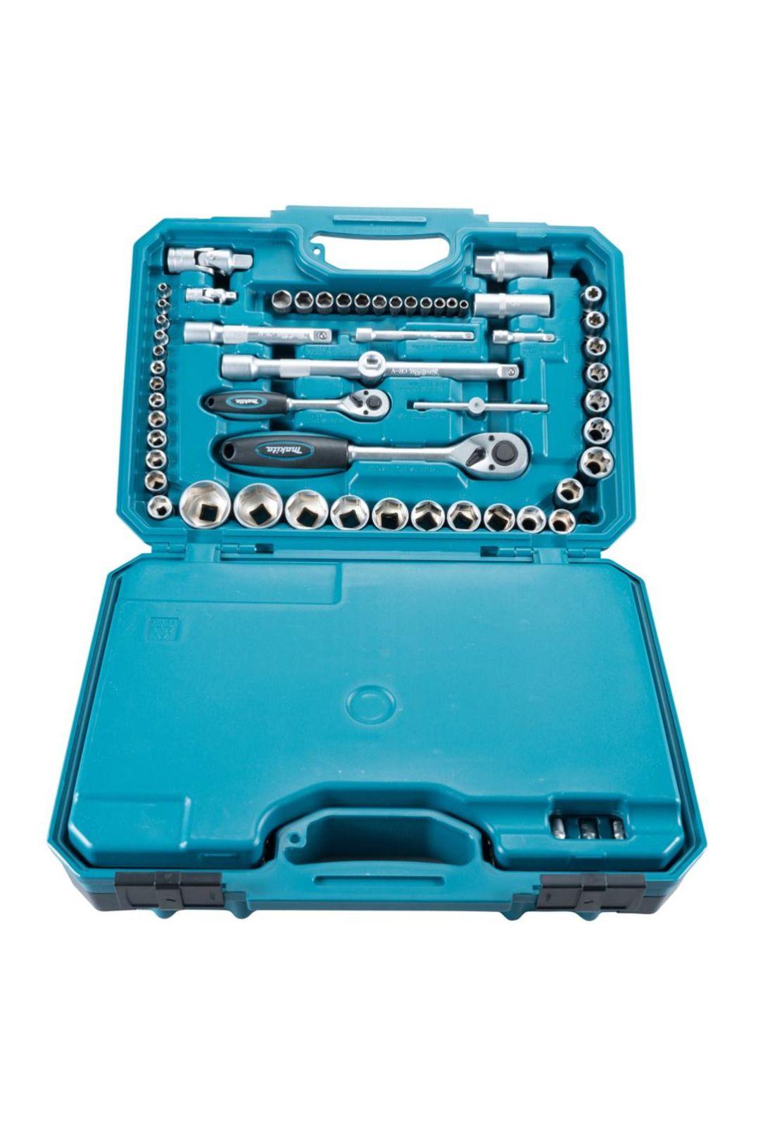 SET MAKITA ACCERIOS Y HERRAMIENTA MANUALES 221 PIEZAS CON MALETA-2
