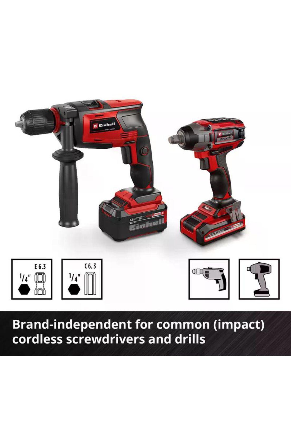 SET ACC EINHELL S-CASE 28 PZS PTAS IMP COMBINADAS-7
