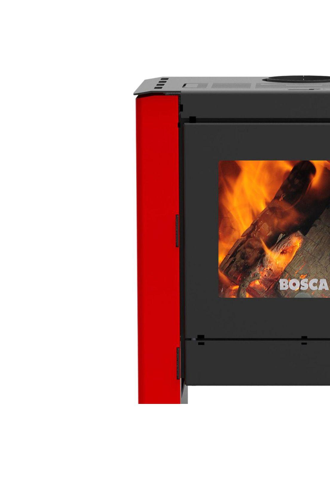 CALEFACTOR BOSCA A LEÑA GOLD 500 ROJO-4
