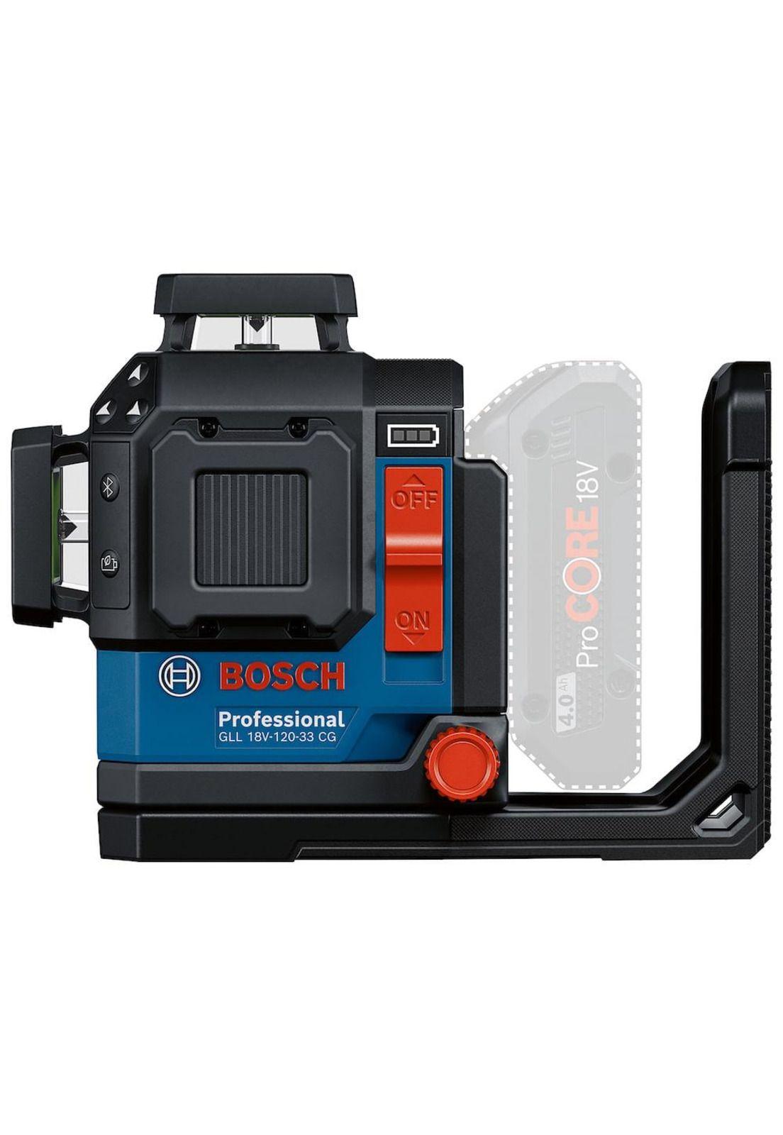 NIVEL LASER 360 LINEAL BOSCH GLL 18V-120-33 CG PRO-3