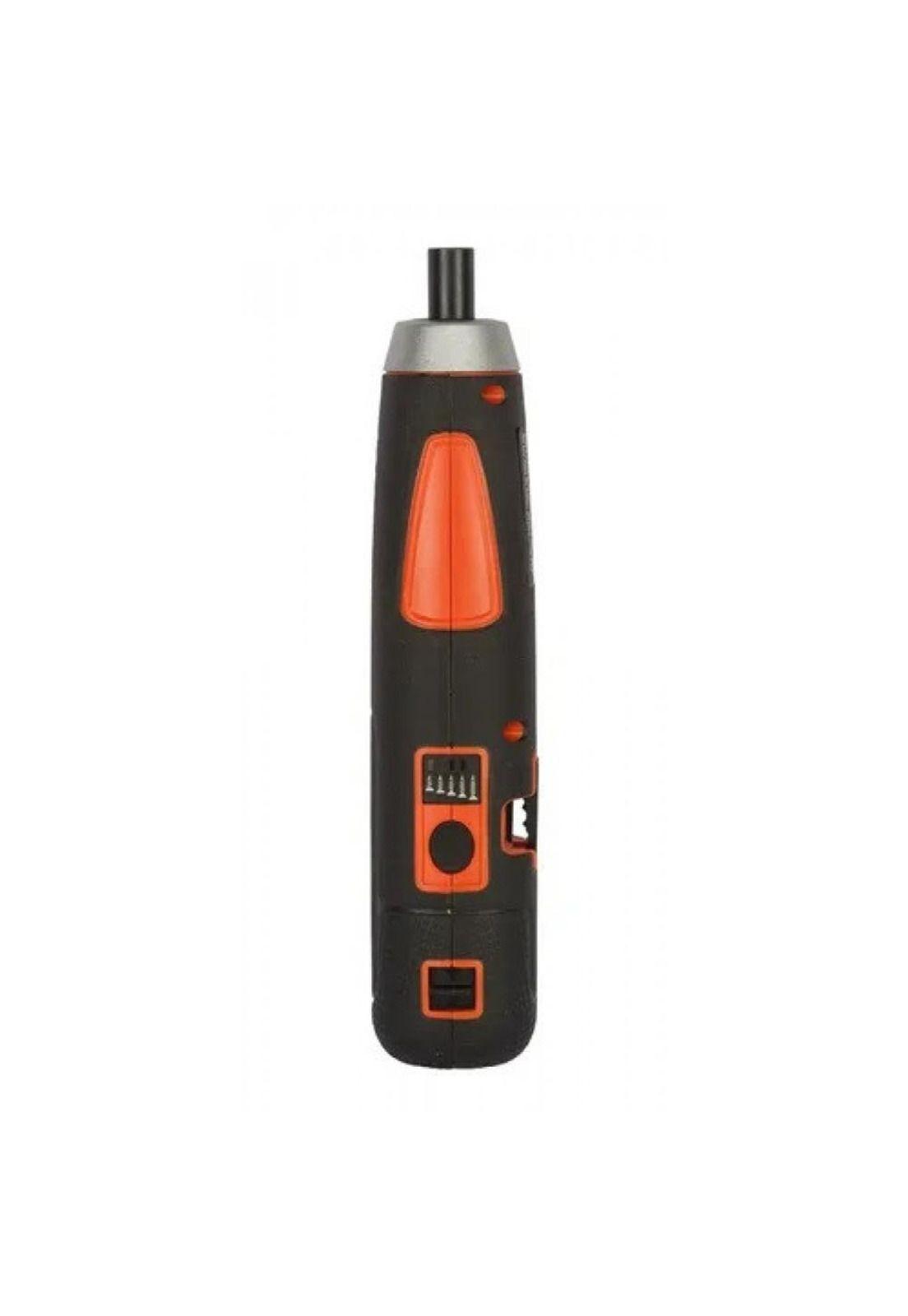 ATORNILLADOR INALÁMBRICO BLACK + DECKER  BD40K4-LA 4V + 4 ACC. +USB-2