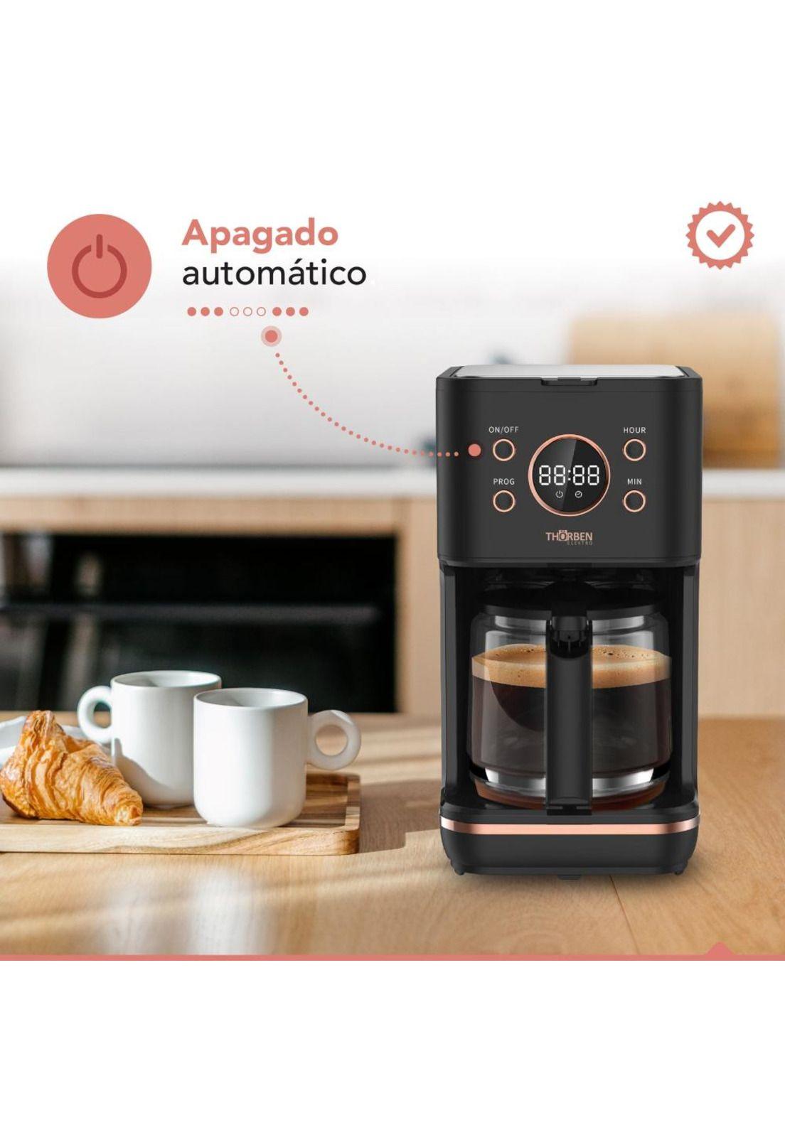 CAFETERA THORBEN DIGITAL THOR GOLD ROSE 1000W-9
