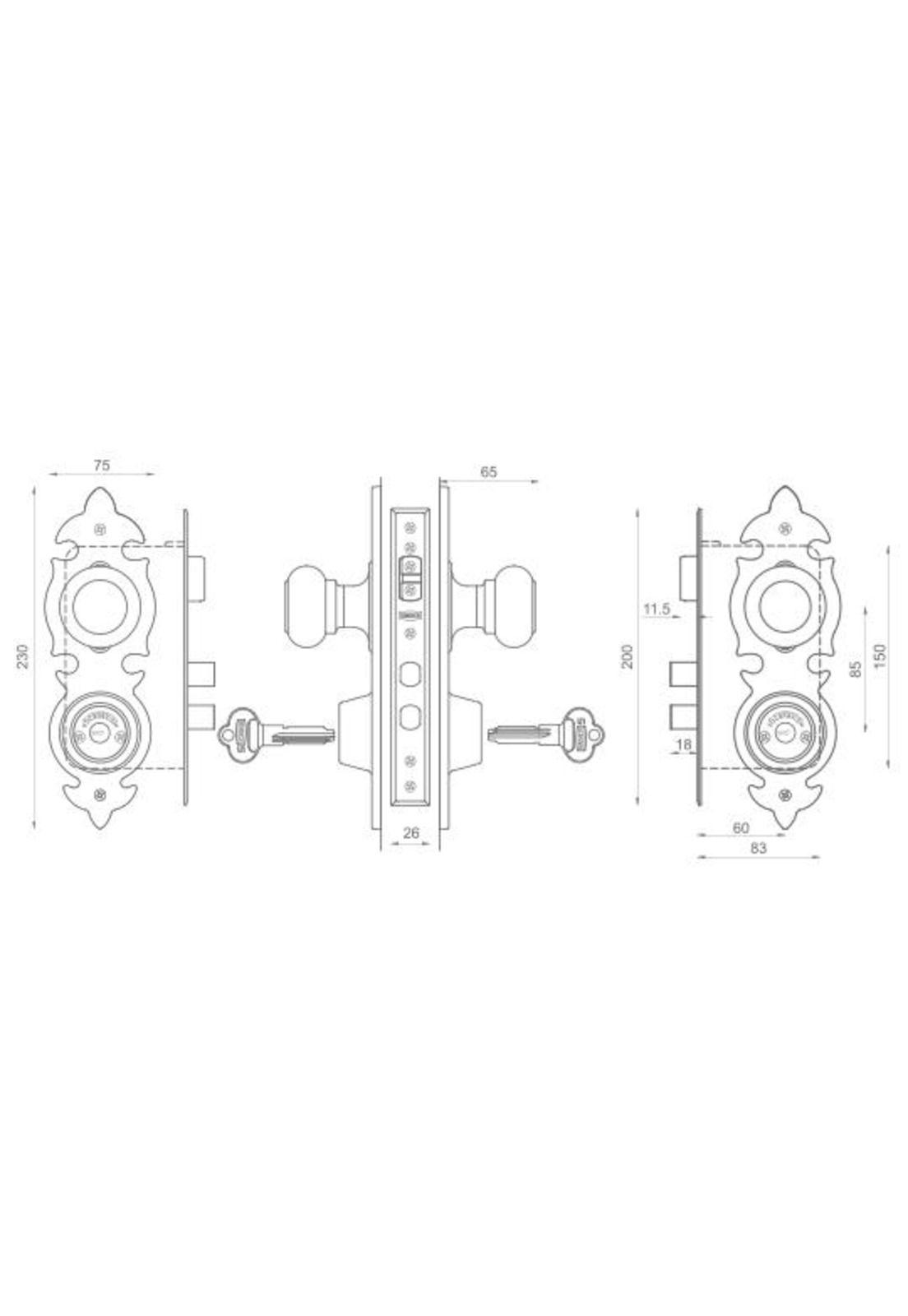 CERRADURA SCANAVINI 6180-1 FIJA/LIBRE-1