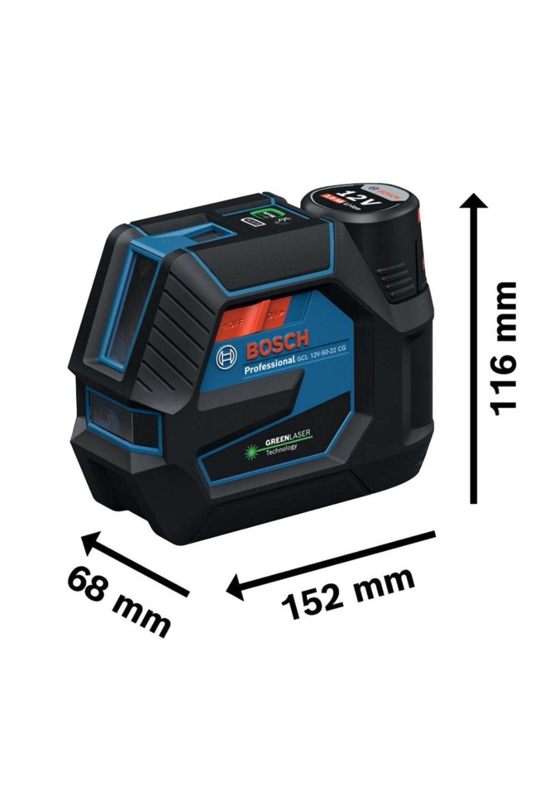 NIVEL LASER COMB GCL BOSCH 12V 50-22 CG+TRIPOD 150-2