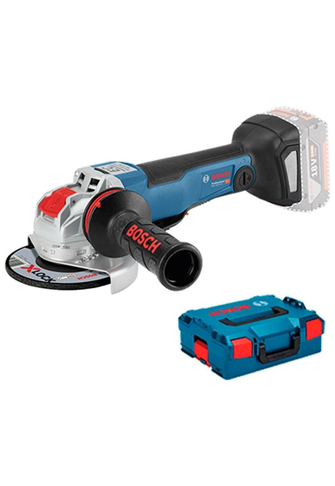 ESMERIL ANGULAR INALAMBRICA BOSCH GWX 18V-10 PC X-LOCK-2