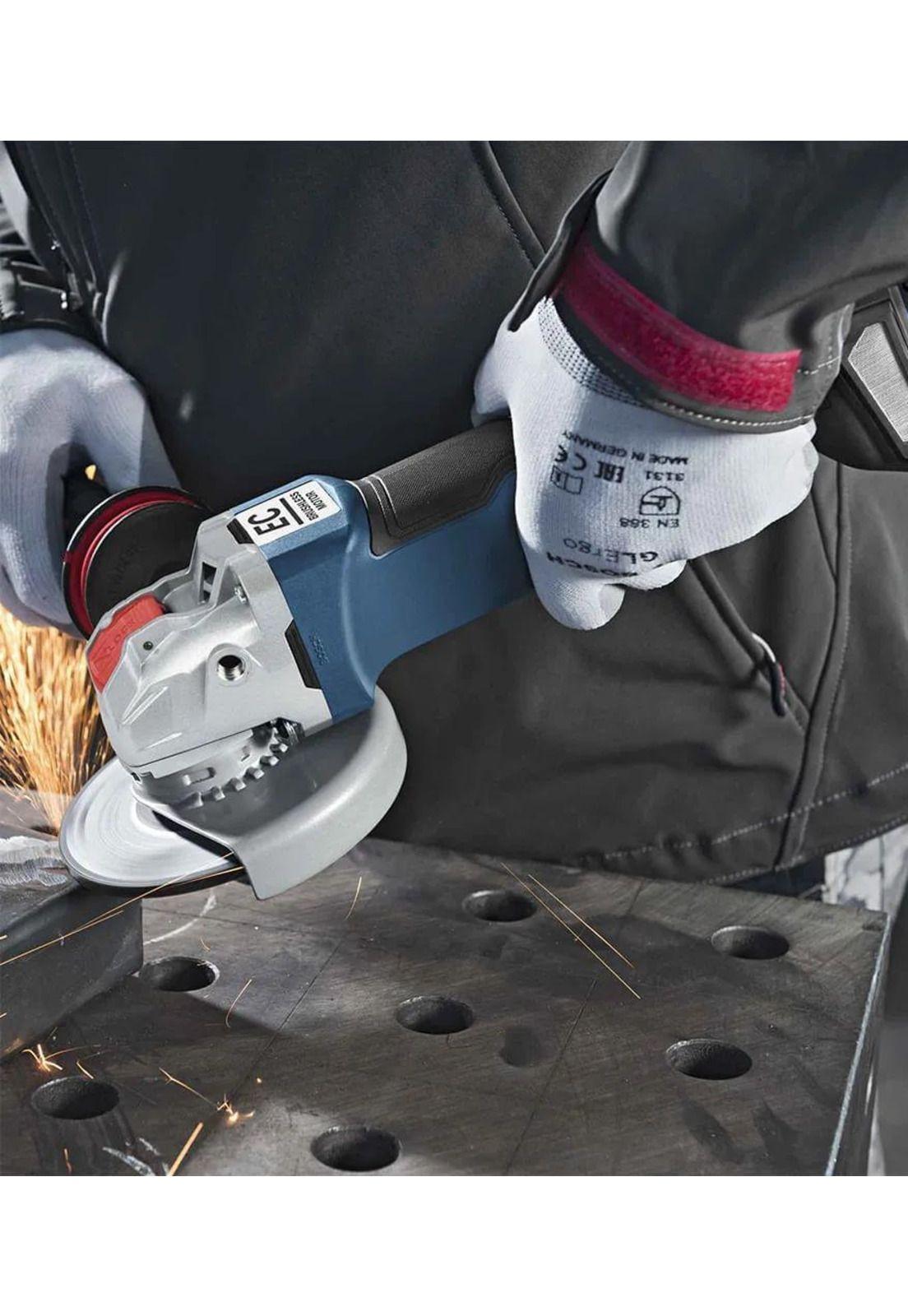 ESMERIL ANGULAR INALAMBRICA BOSCH GWX 18V-10 PC X-LOCK-3