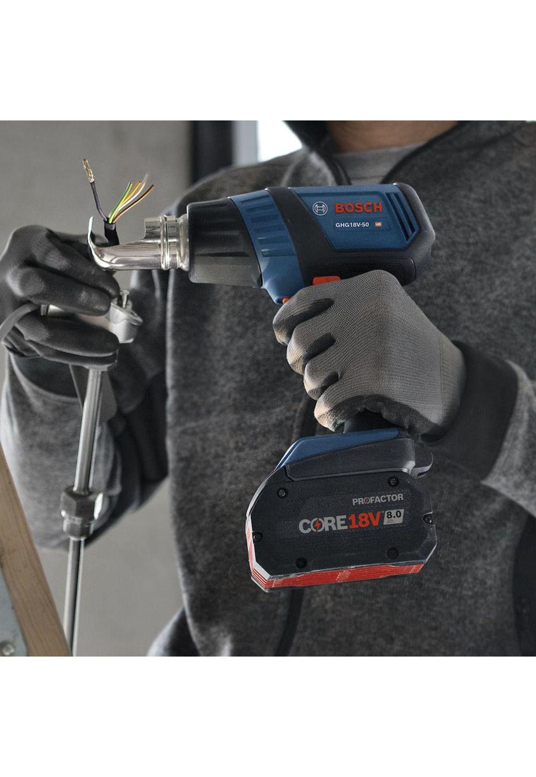 PISTOLA CALOR BOSCH GHG 18V 50 SB SIN CARG NI BAT-7