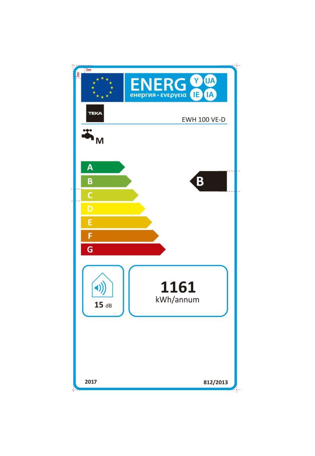 TERMO ELECTRICO COLGAR TEKA 100 LTS-6