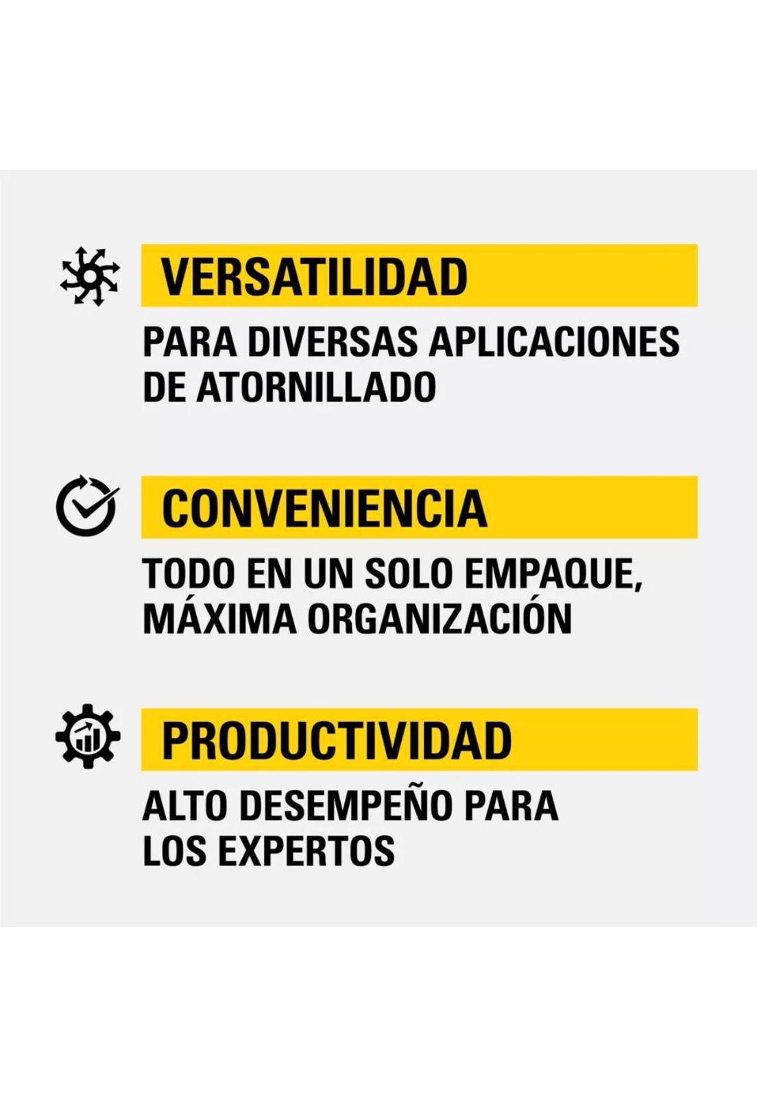 SET 36 PZAS PERFORAR Y ATORNILLAR STANLEY STA7222-XJ-3