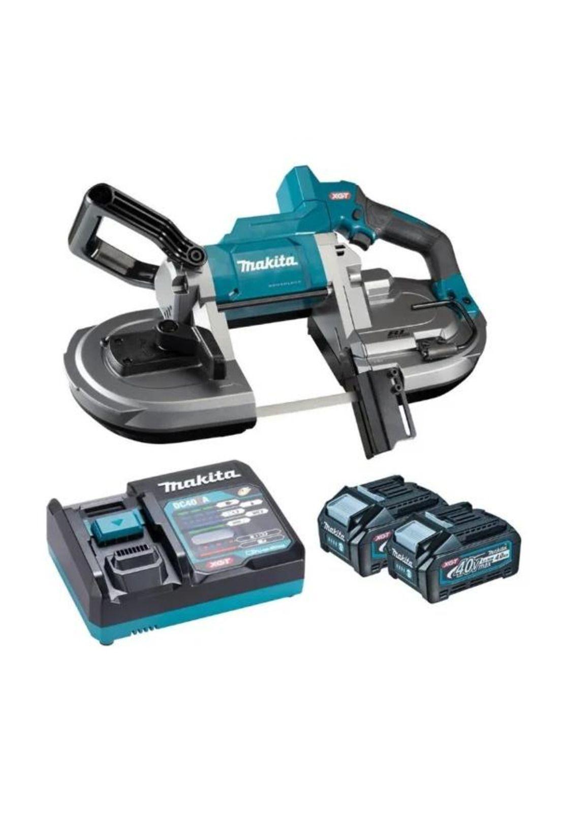 SIERRA DE BANDA MAKITA 127 X 127 MM. - 3.2 M/MIN. 4.1 KG. 
 PB002GM201-3