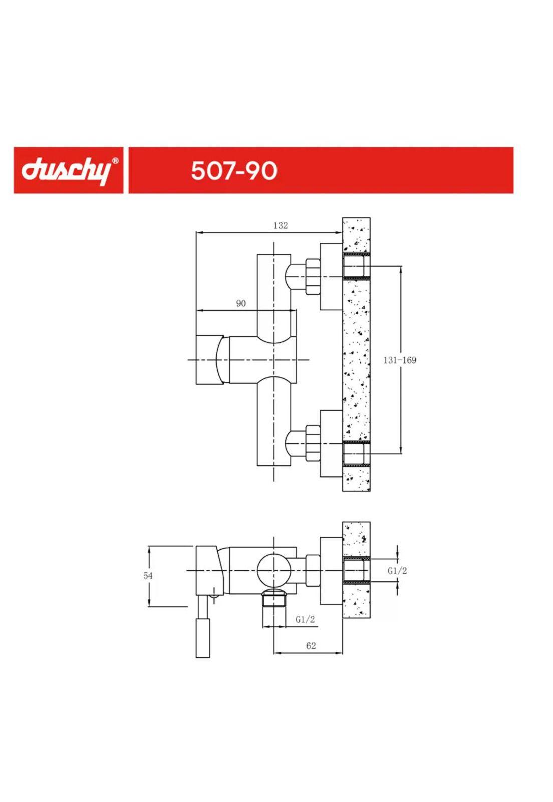 MONOMANDO DUSCHY STAL DUCHA CROMO-3