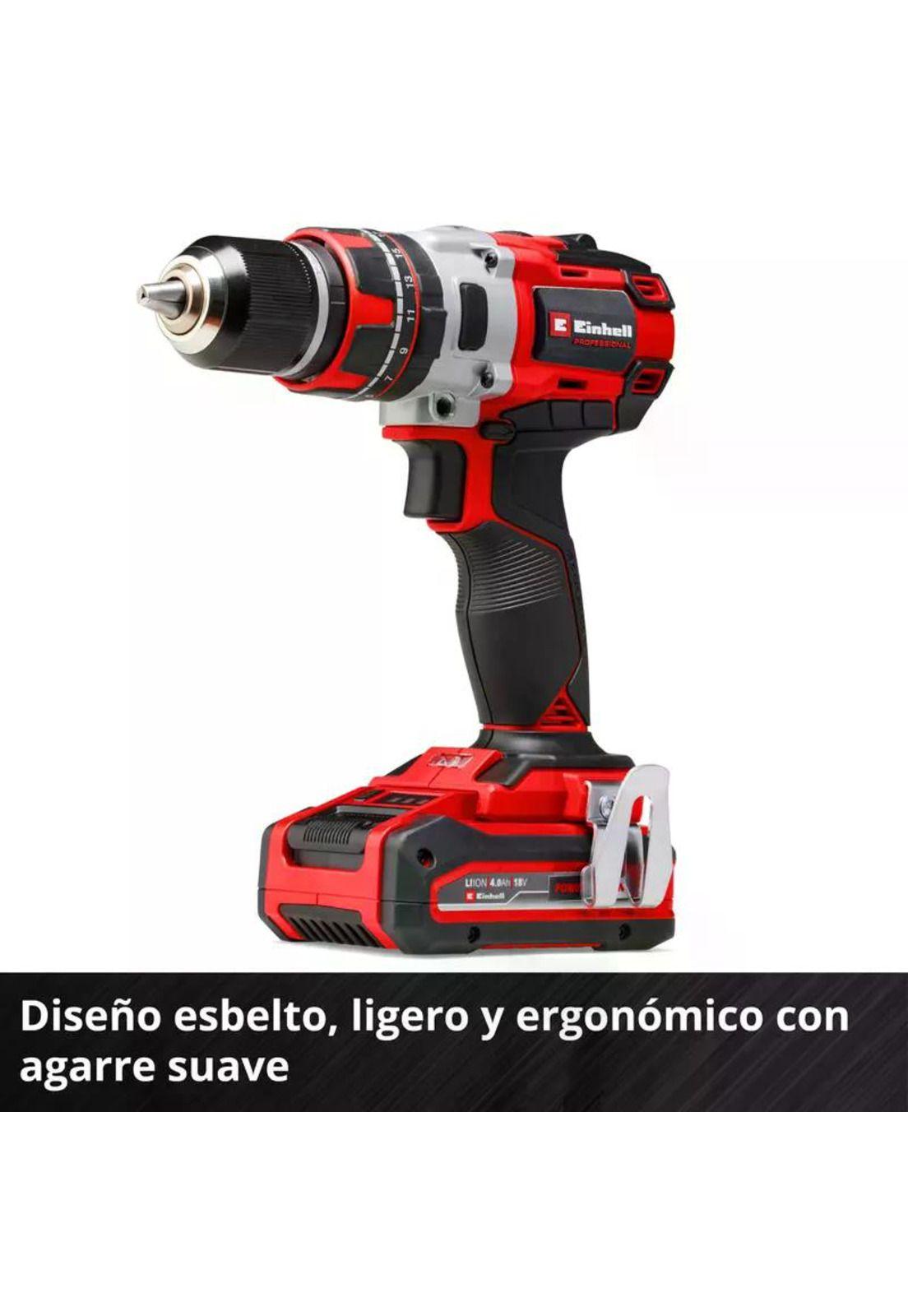 TALADRO PERCUTOR EINHELL 18V TP-CD 18/80 Li-i BL - Solo-4
