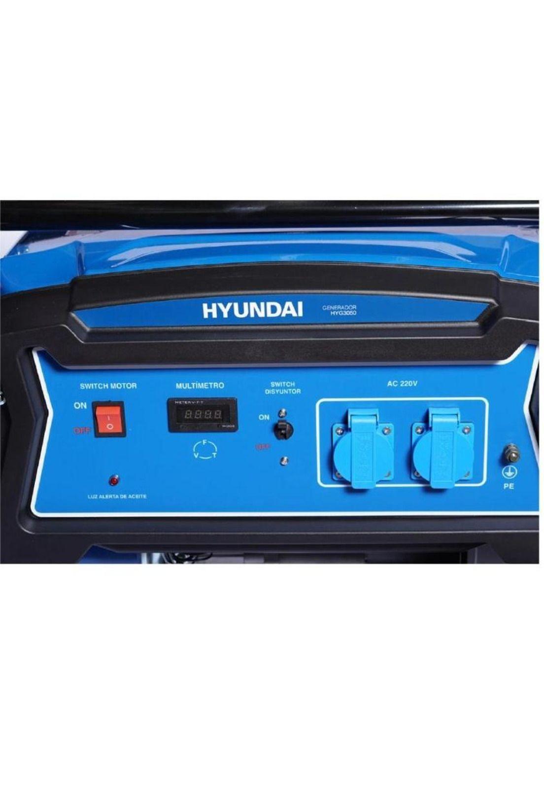 GENERADOR HYUNDAI BENCINERO 2.2 KVA, MODELO 82HYG3050-5