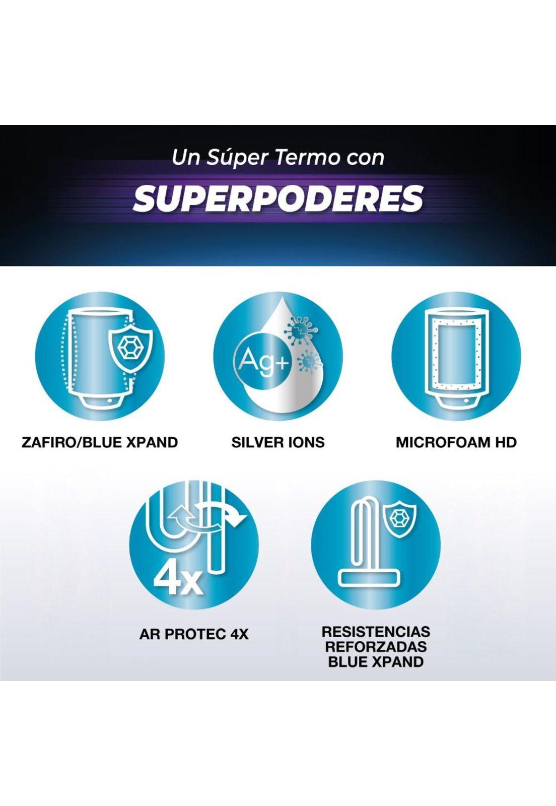 TERMO ELECTRICO COLGAR SPLENDID 80 LTS.-7