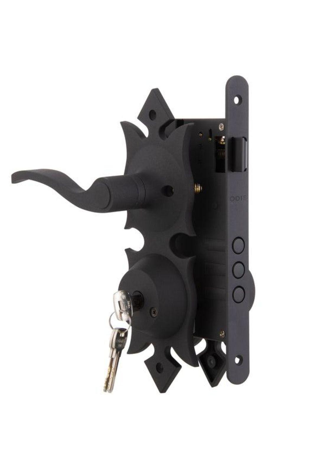 CERRADURA EMB.216 ODIS COLONIAL ACCESO NEGRO-3
