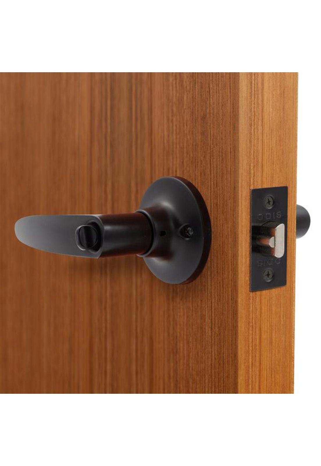 CERRADURA TUB.ODIS 203 MANILLA DORM NEGRO BT-4