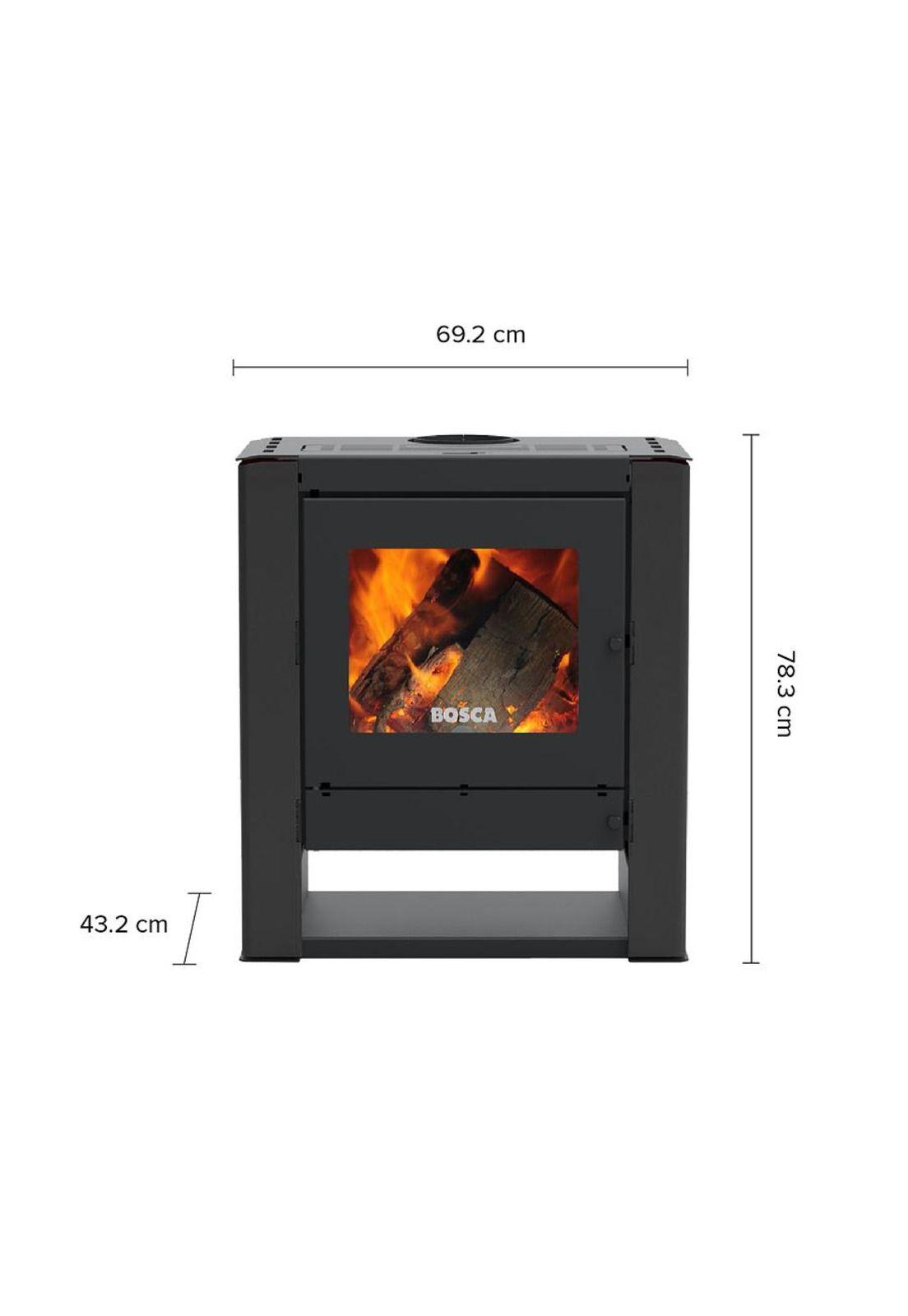 CALEFACTOR BOSCA LEÑA GOLD 500 CHARCOAL-1
