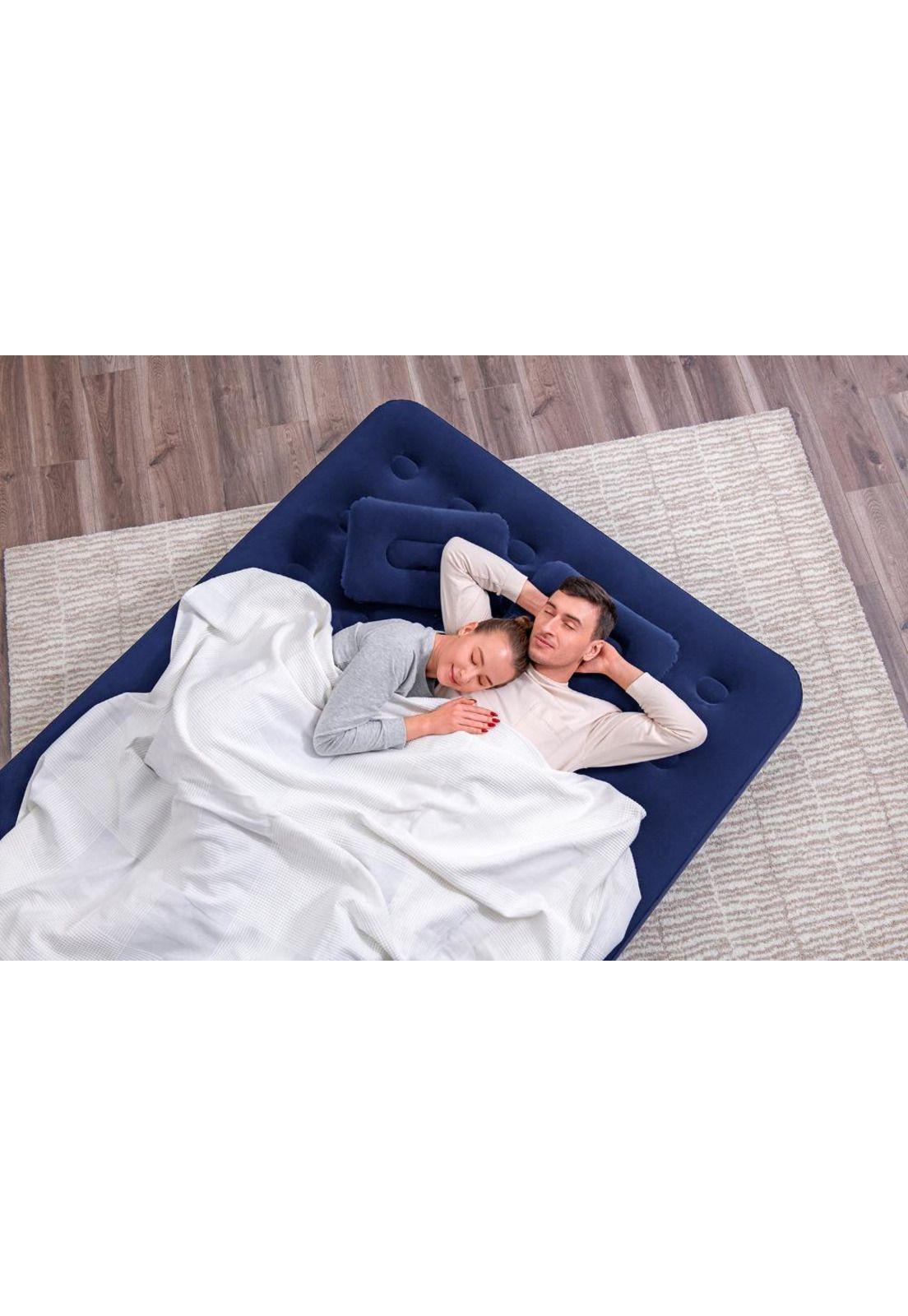 COLCHÓN INFLABLE BESTWAY QUEEN 2.5 PLAZAS 2 ALMOHAD 203 x 152 x 22-3