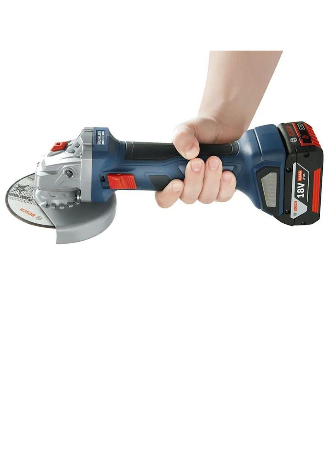 ESMERIL ANGULAR BOSCH GWS 18V-180PB-2