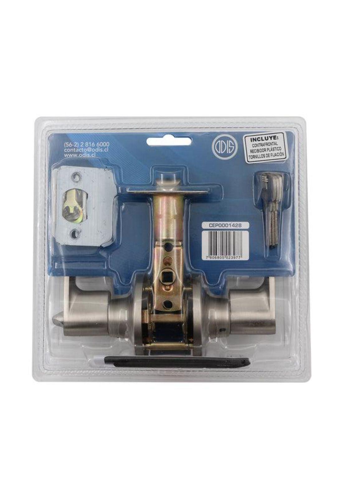 CERRADURA TUB.203 ODIS C/MANILLA DORM CR-N BT-6